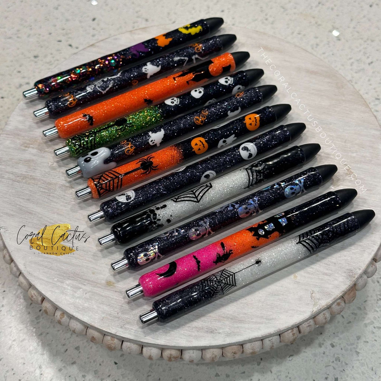 Custom Pen - Witchy Haunted House