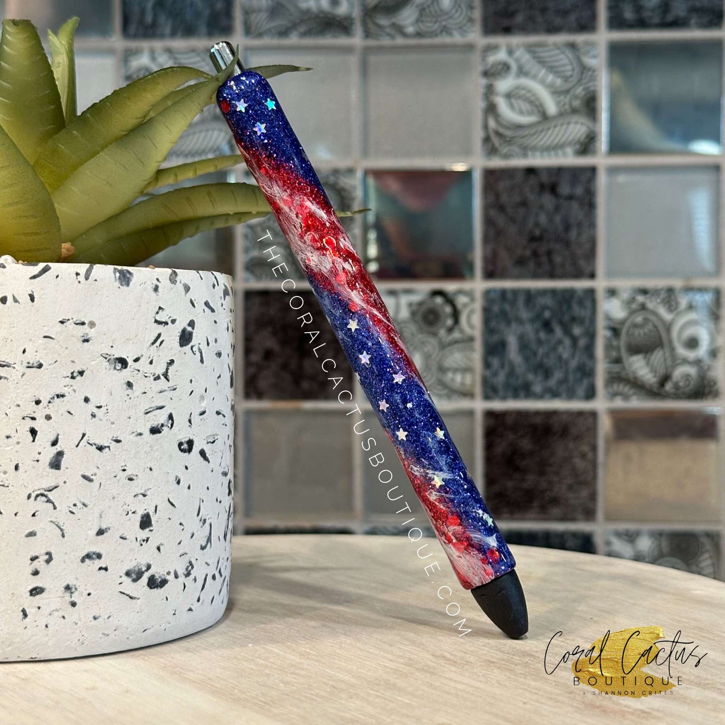 Custom Pen - American Flag