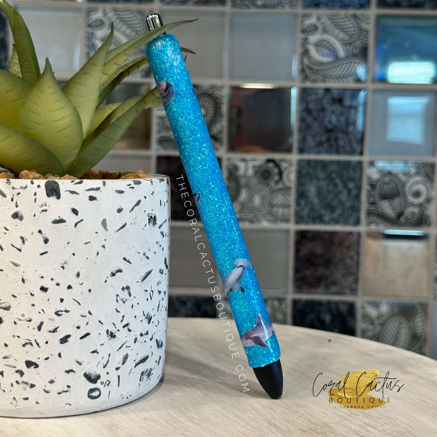 Custom Pen - All the Sharks