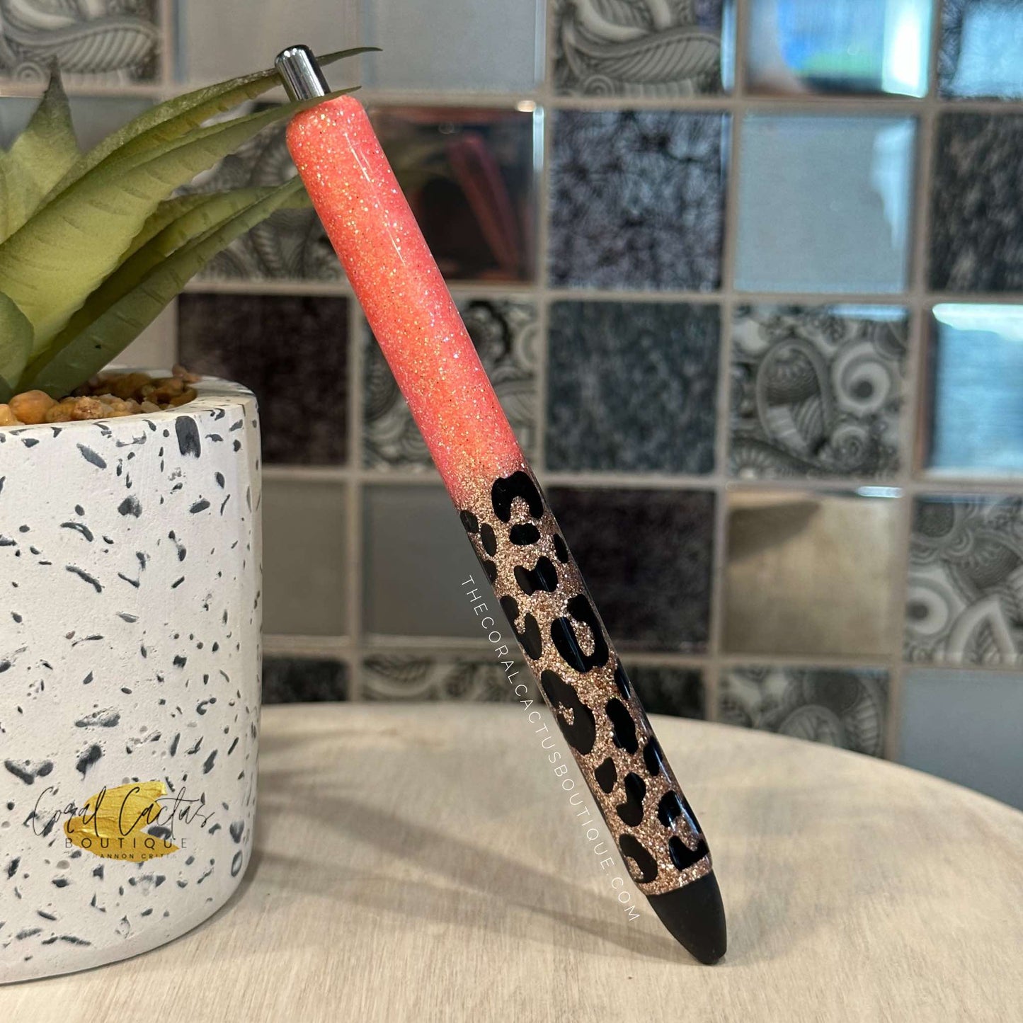 Custom Pen - Single Color & Leopard