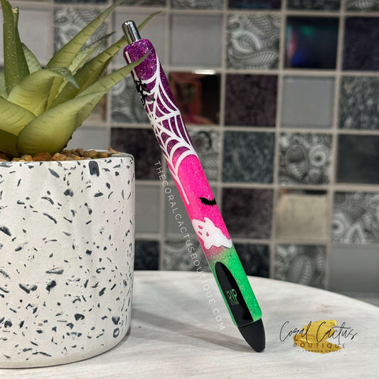 Custom Pen - Pink and Purple Graveyard