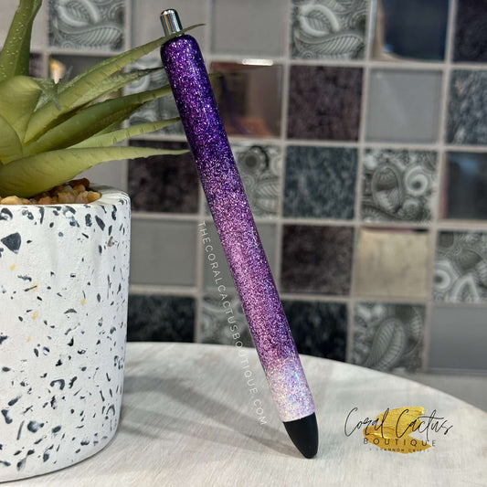 Custom Pen - Purple Ombre