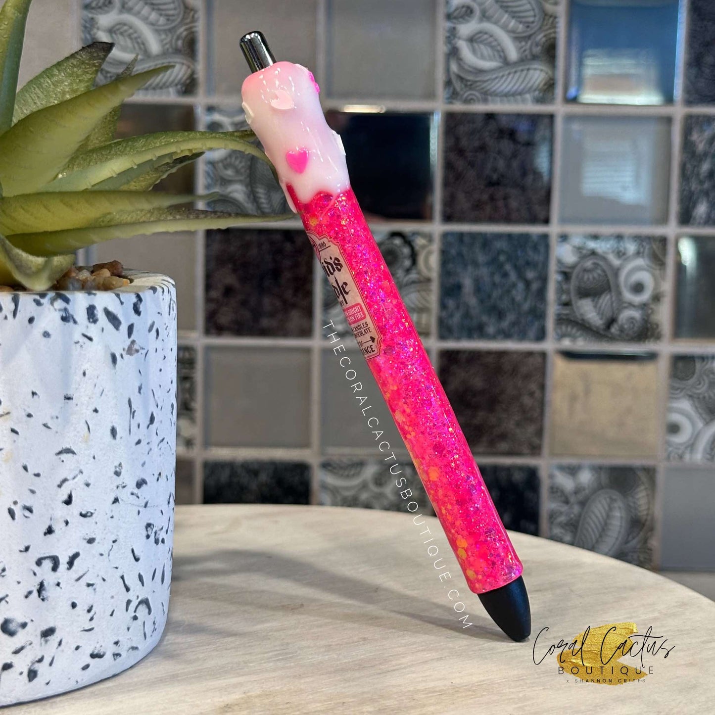 Custom Pen - Cupid's Candle Drip