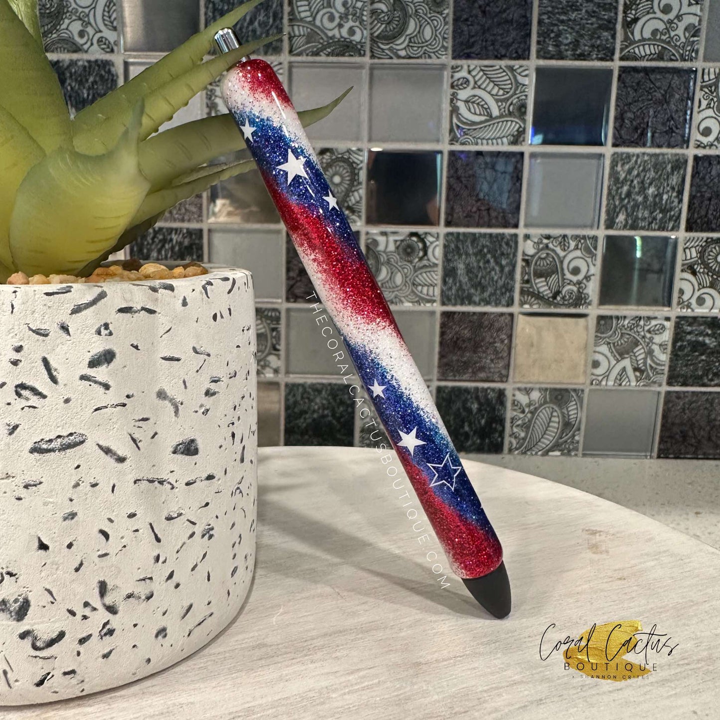 Custom Pen - Stars & Stripes