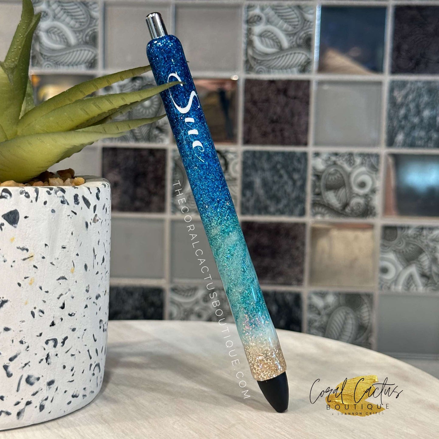 Custom Pen - Beach