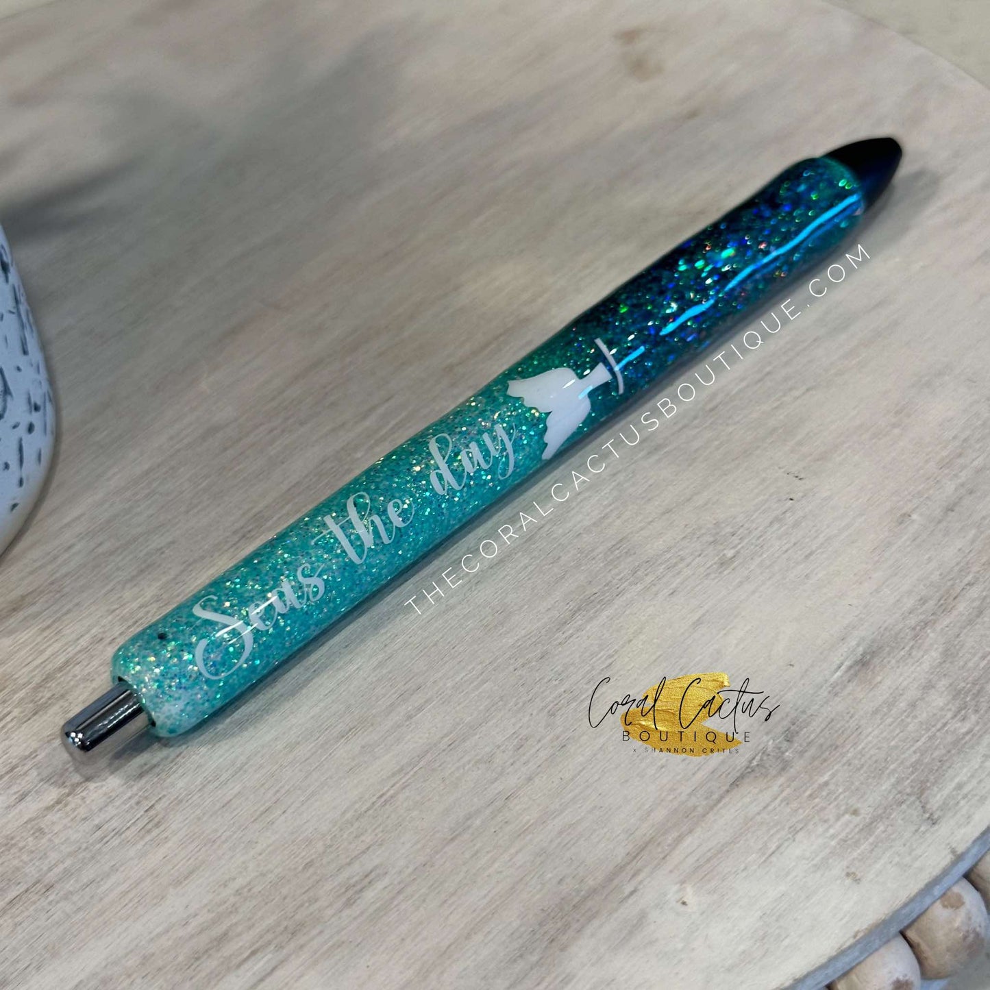 Custom Pen - Mermaid Glitter