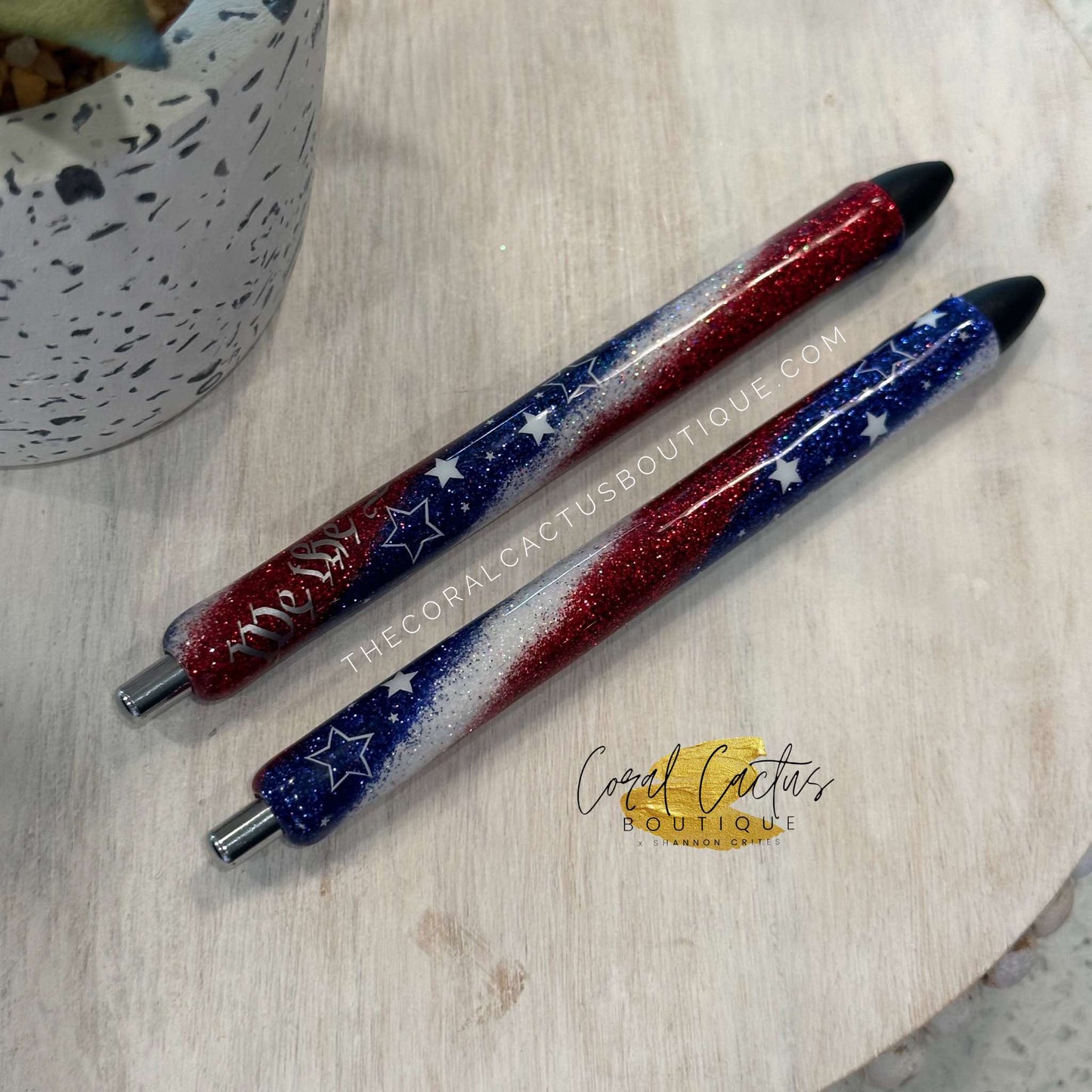 Custom Pen - We The People Swirl