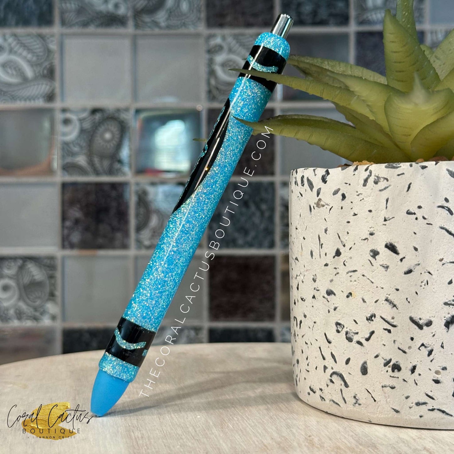 Custom Pen - Crayola Bright Color Crayon