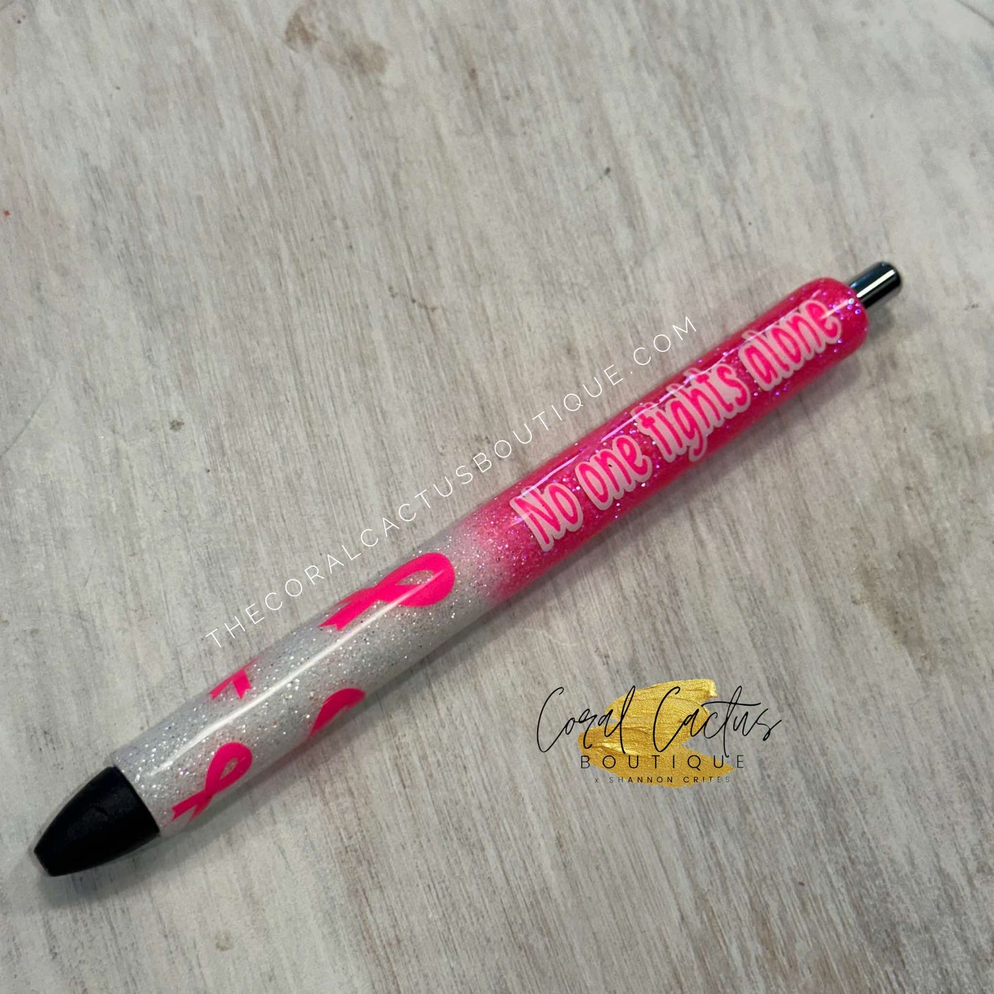 Custom Pen - No One Fights Alone