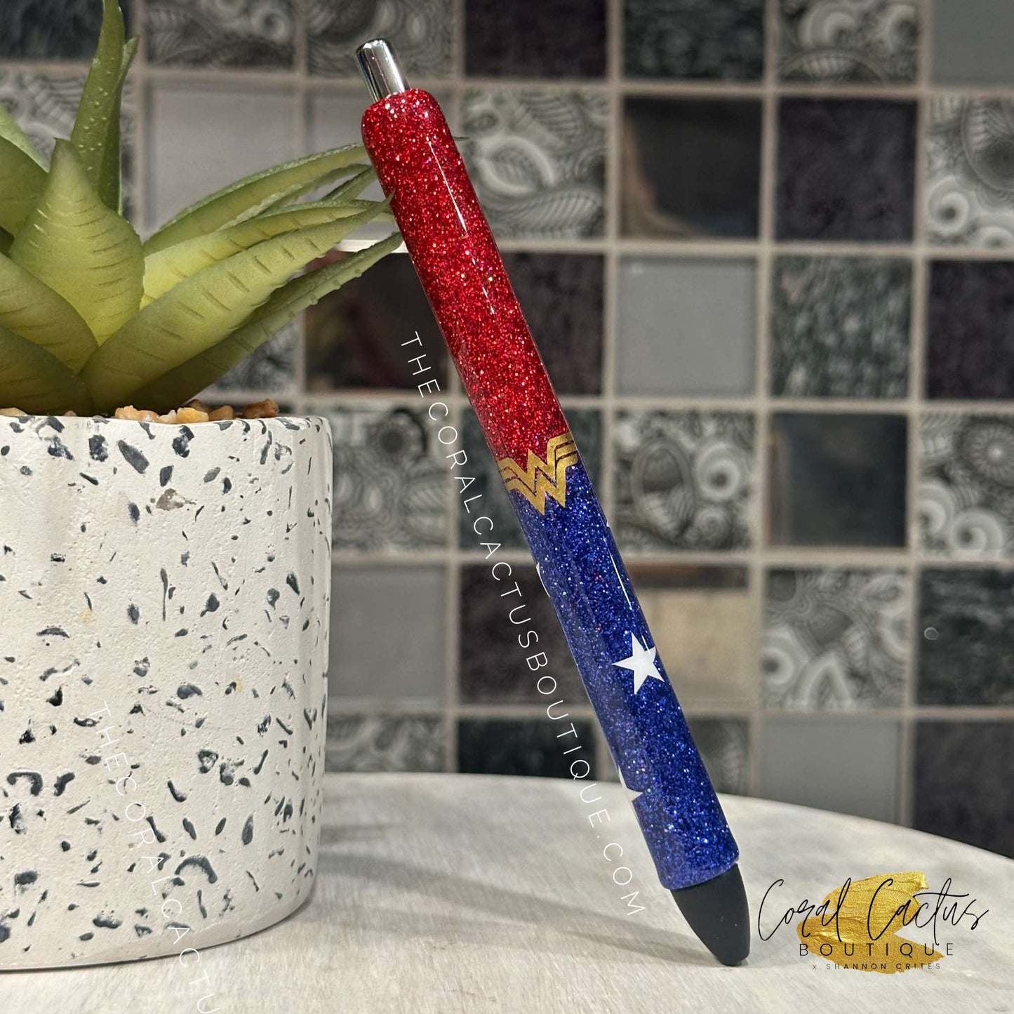 Custom Pen - Wonder Girl