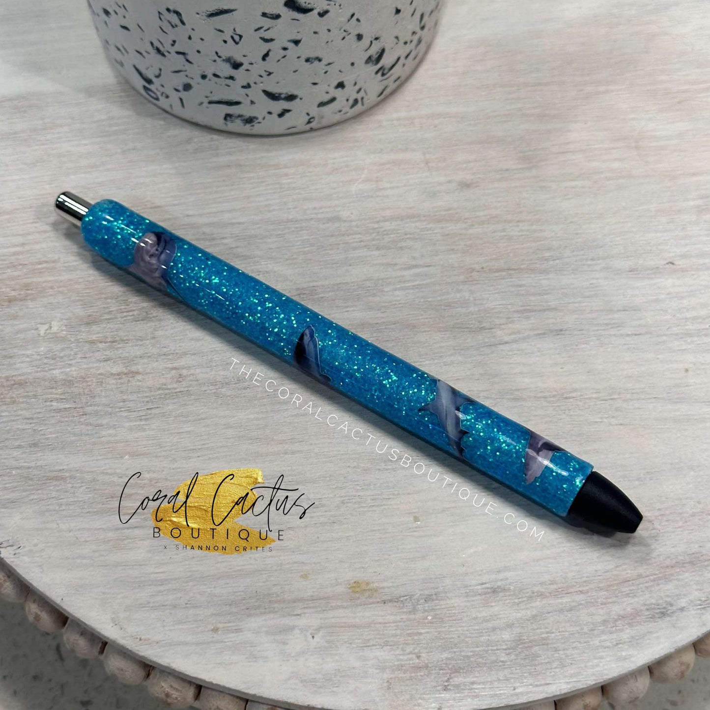 Custom Pen - All the Sharks