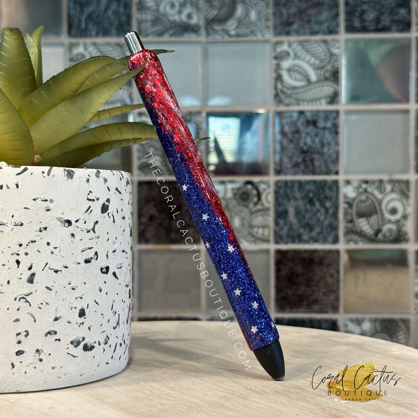 Custom Pen - American Flag