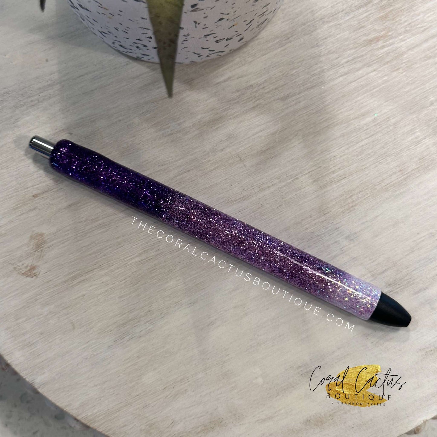 Custom Pen - Purple Ombre