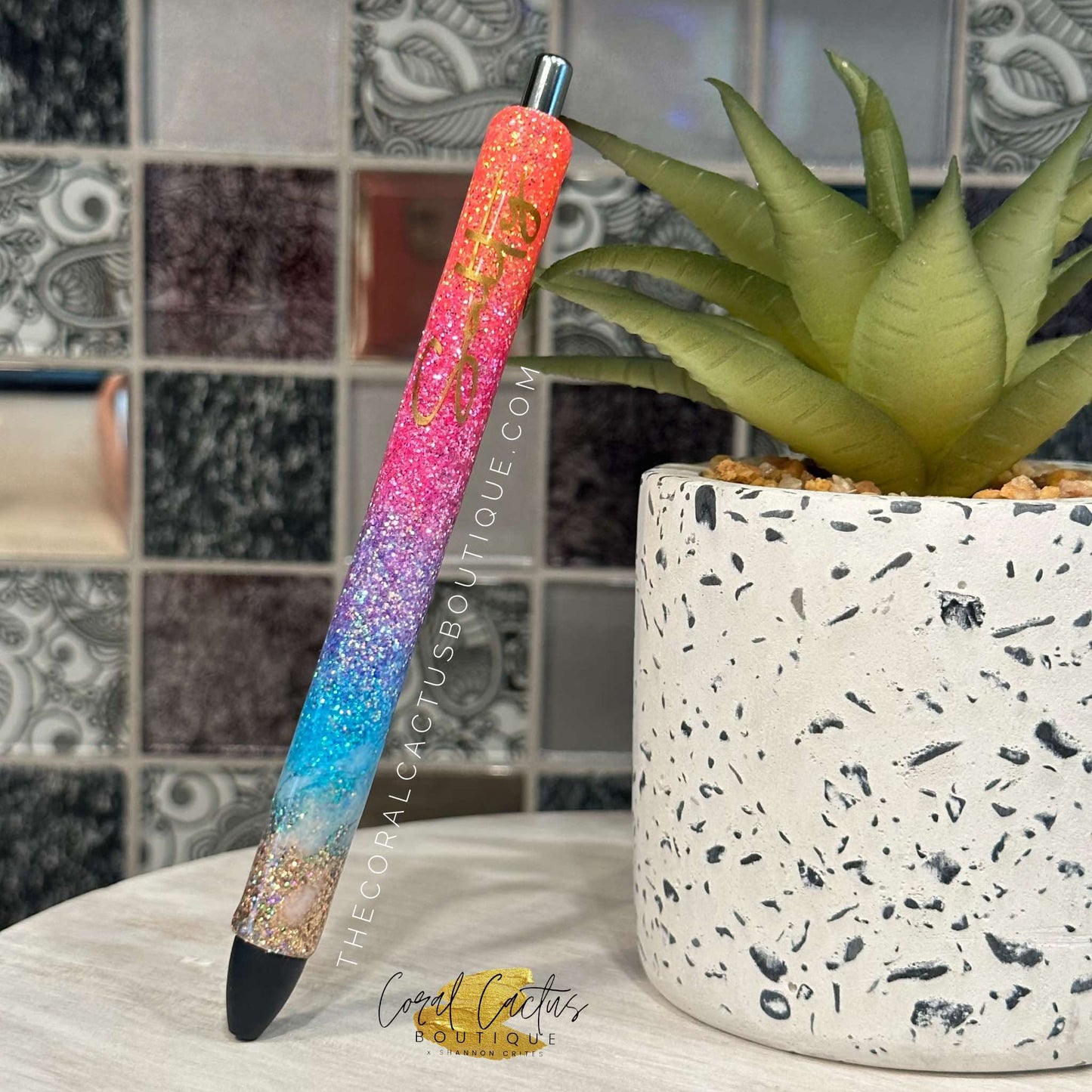 Custom Pen - Salty Sunrise