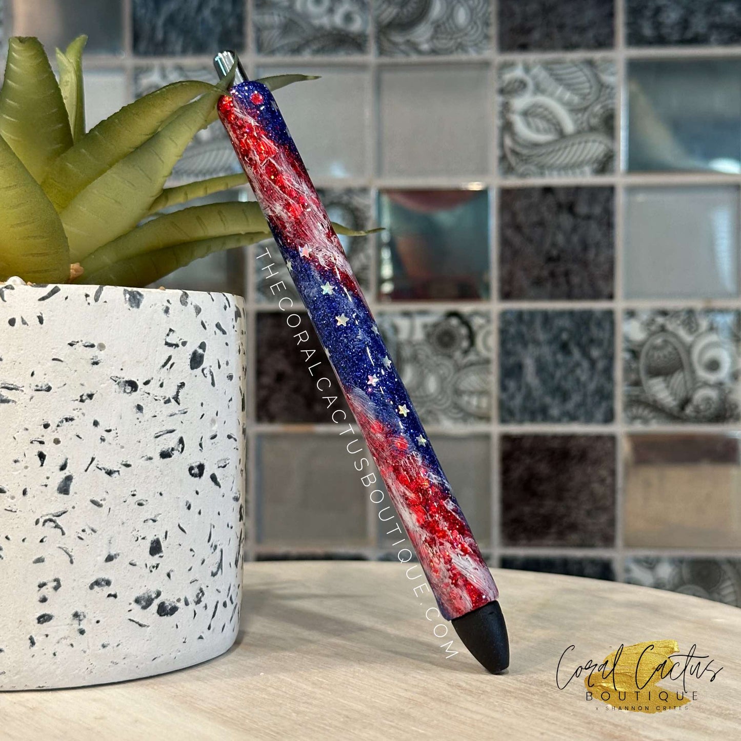 Custom Pen - American Flag