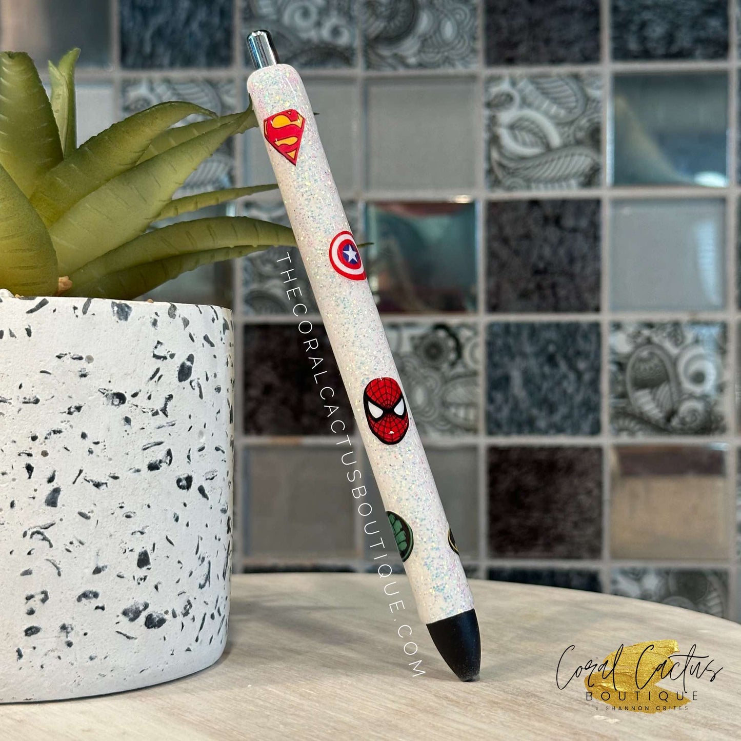 Custom Pen - Super Heroes