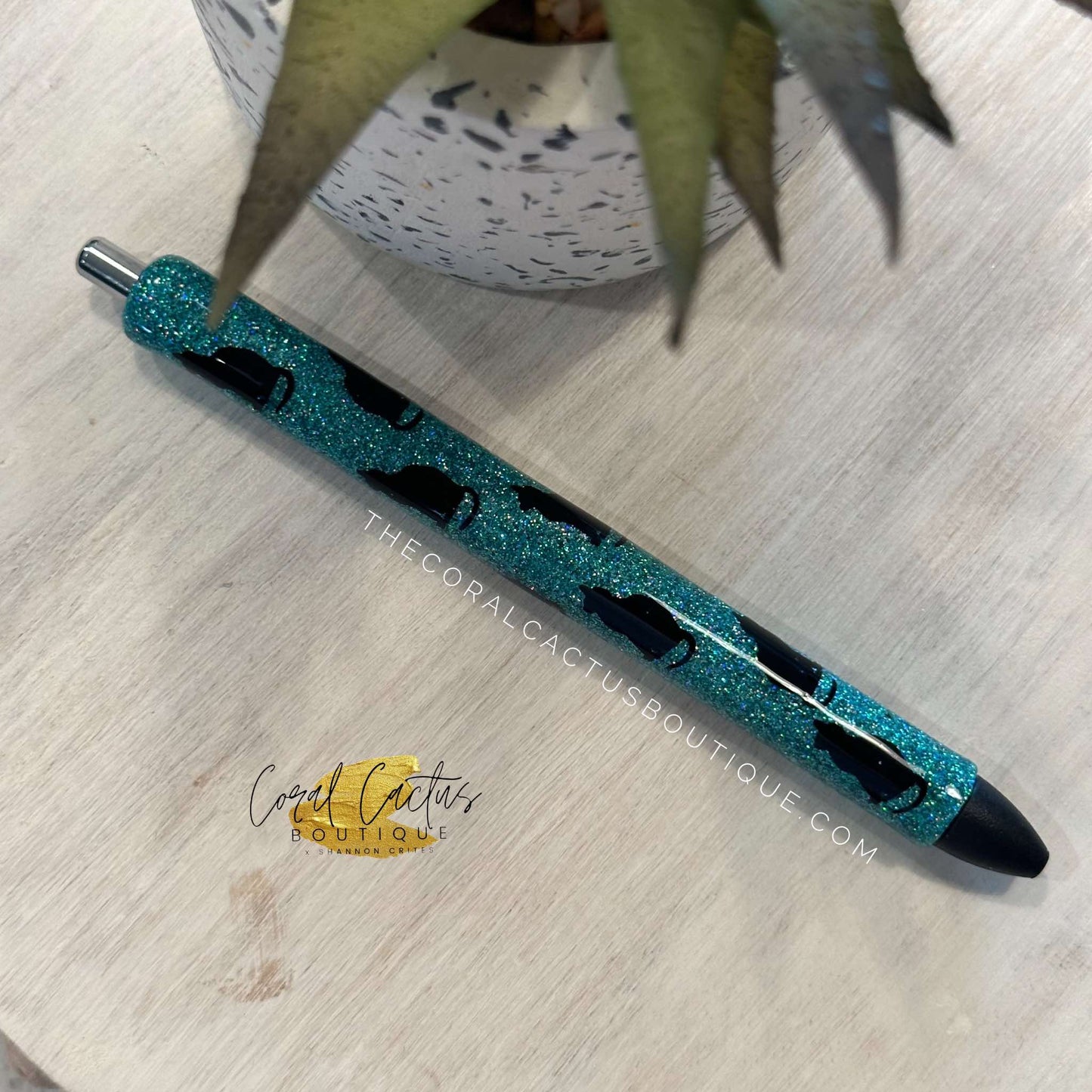 Custom Pen - Black Cat