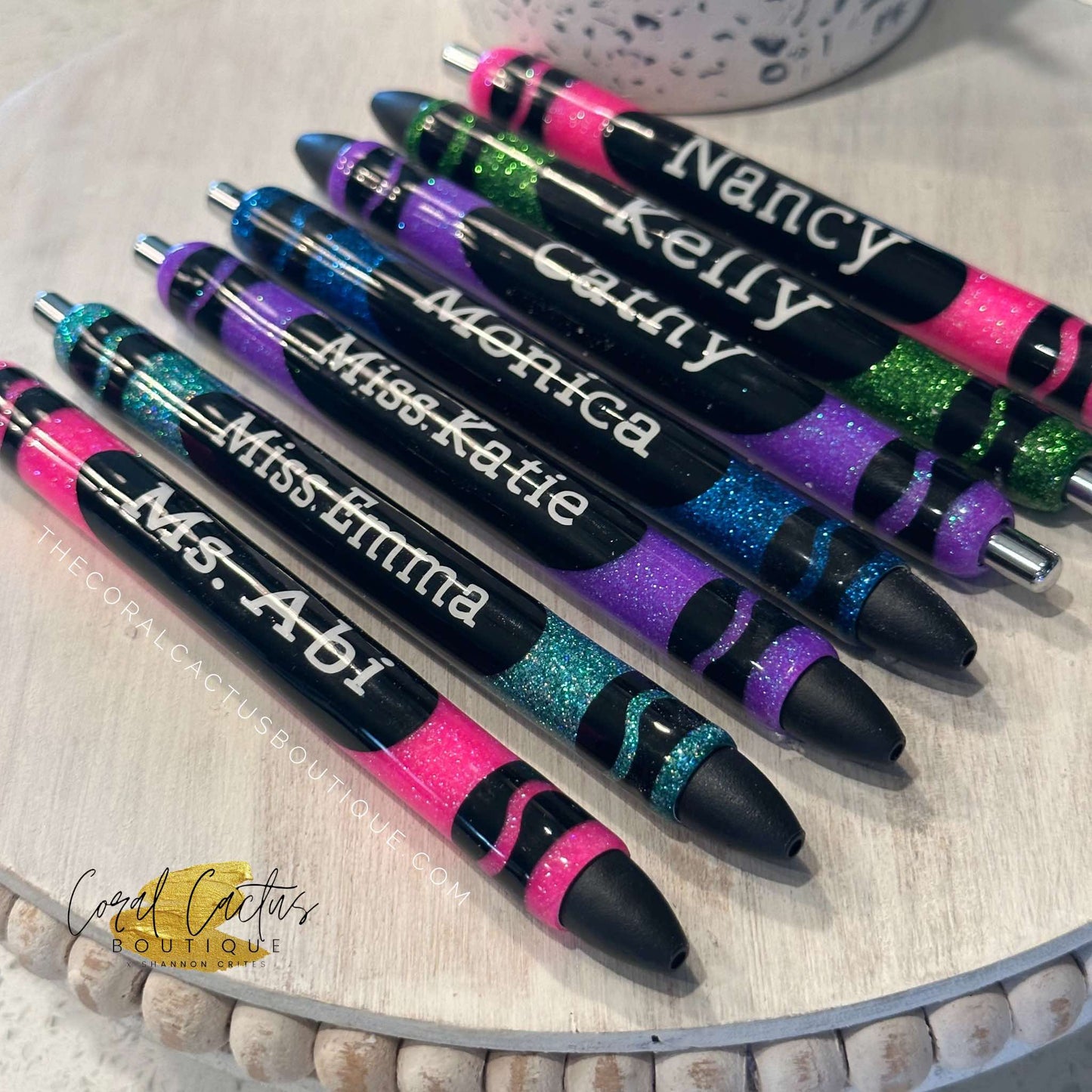 Custom Pen - Crayola Dark Color Crayon