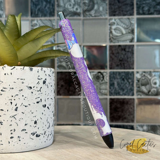 Custom Pen - Purple Magic Mouse Castle