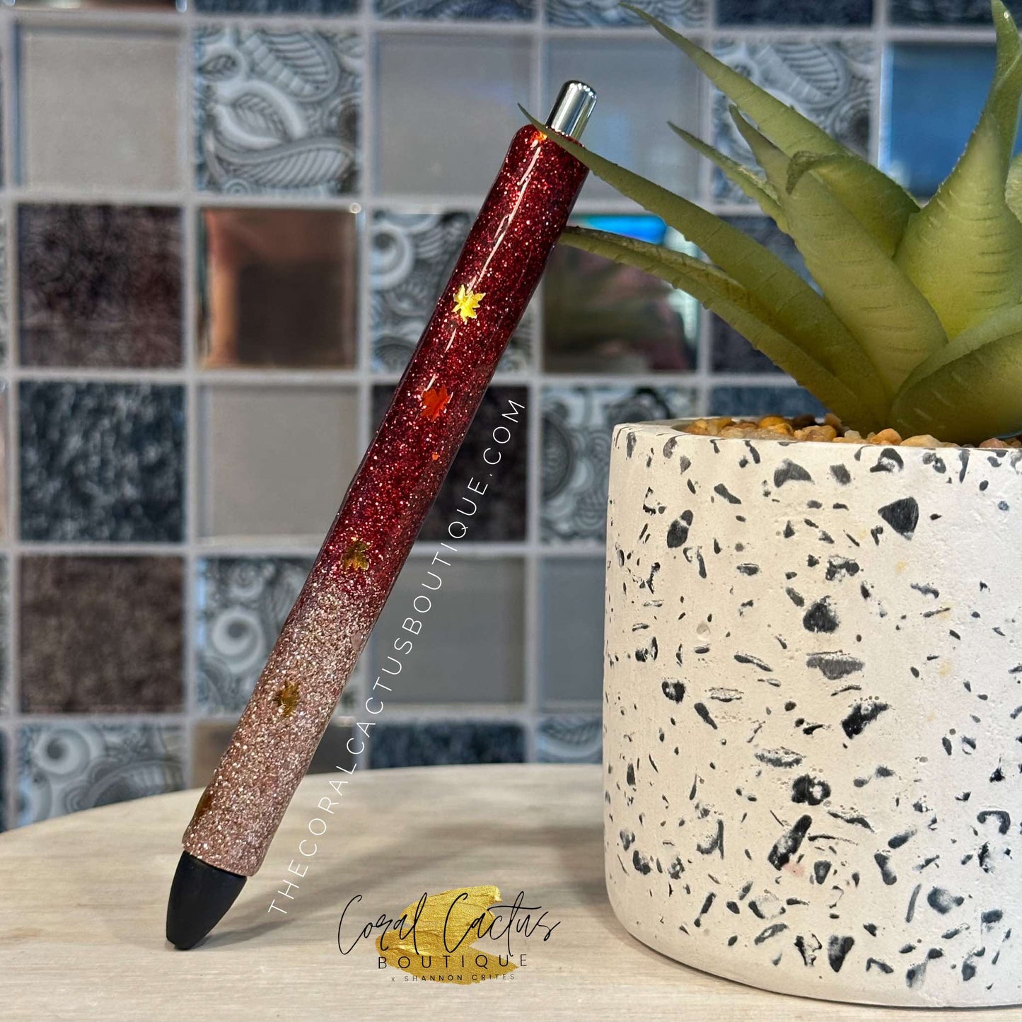 Custom Pen - Fall Leaves