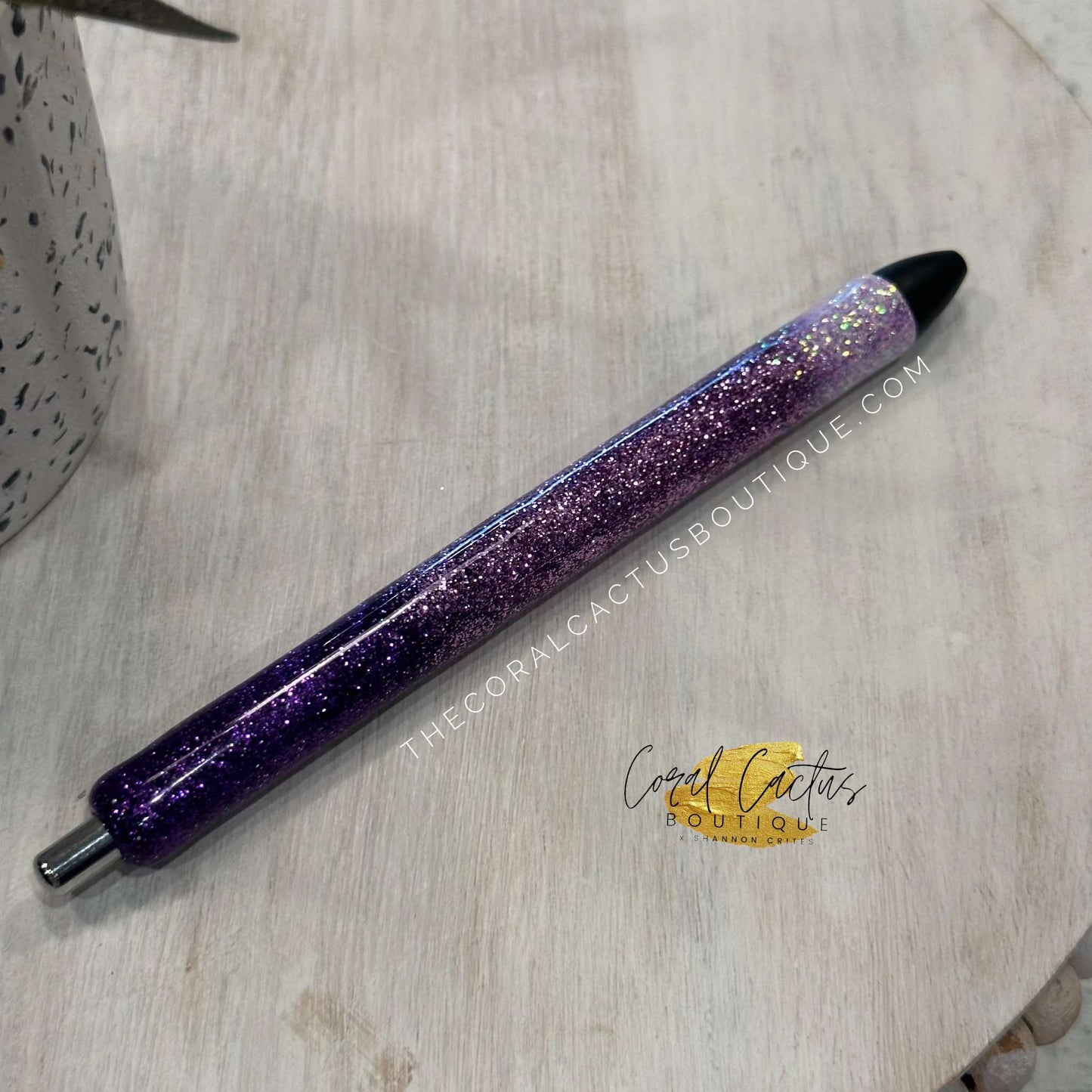 Custom Pen - Purple Ombre