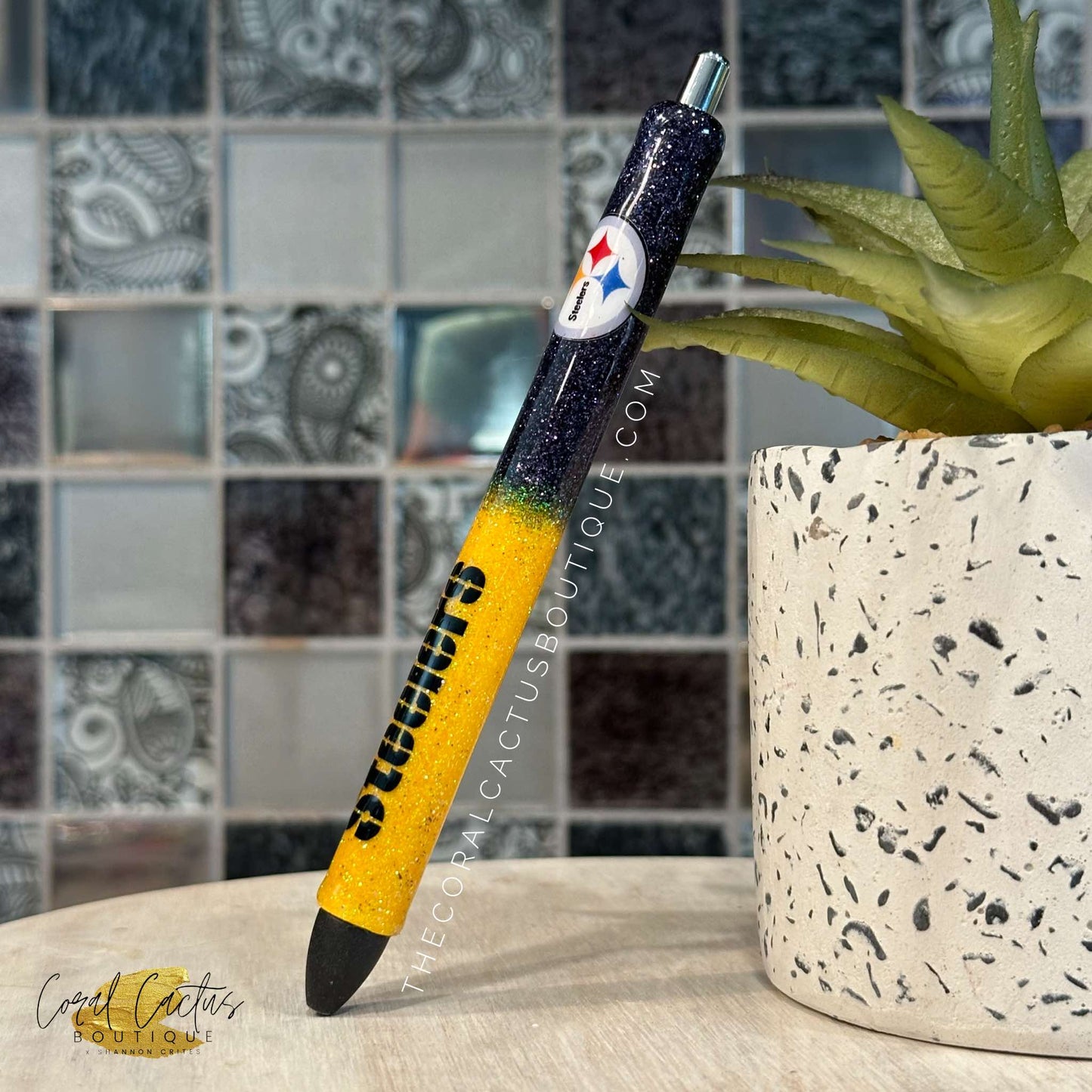 Custom Pen - Pittsburgh Football