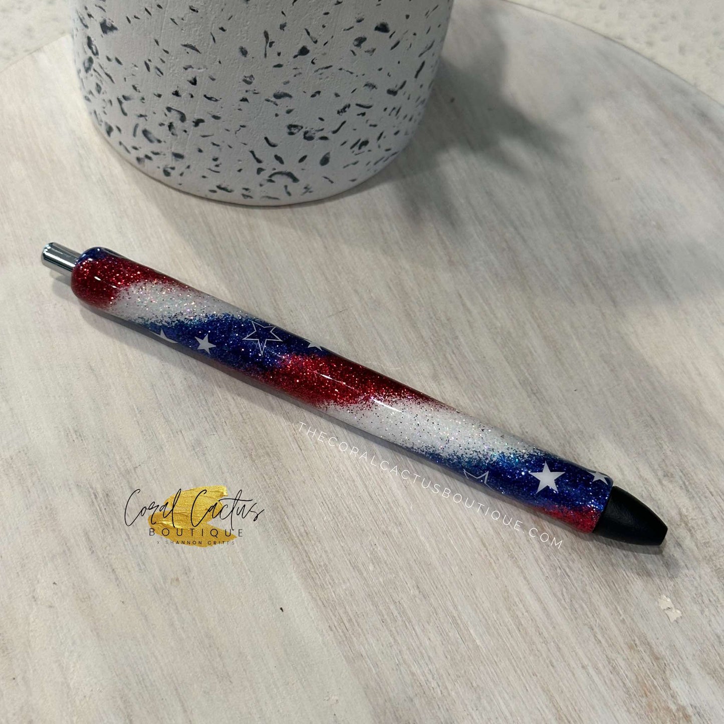 Custom Pen - Stars & Stripes