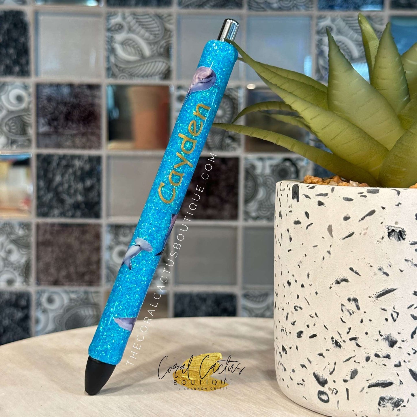 Custom Pen - All the Sharks