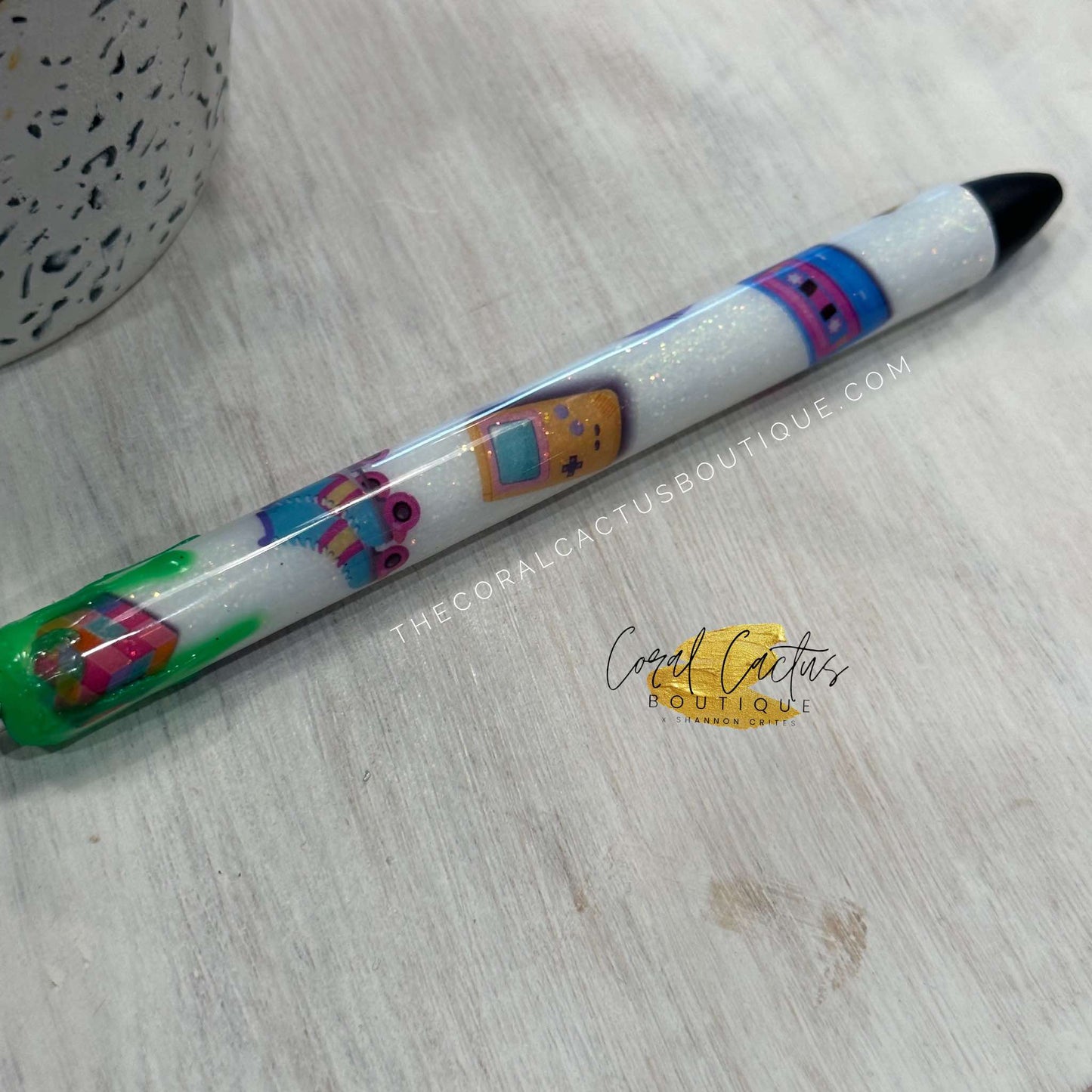 Custom Pen - 90s Vibes Slime Drip