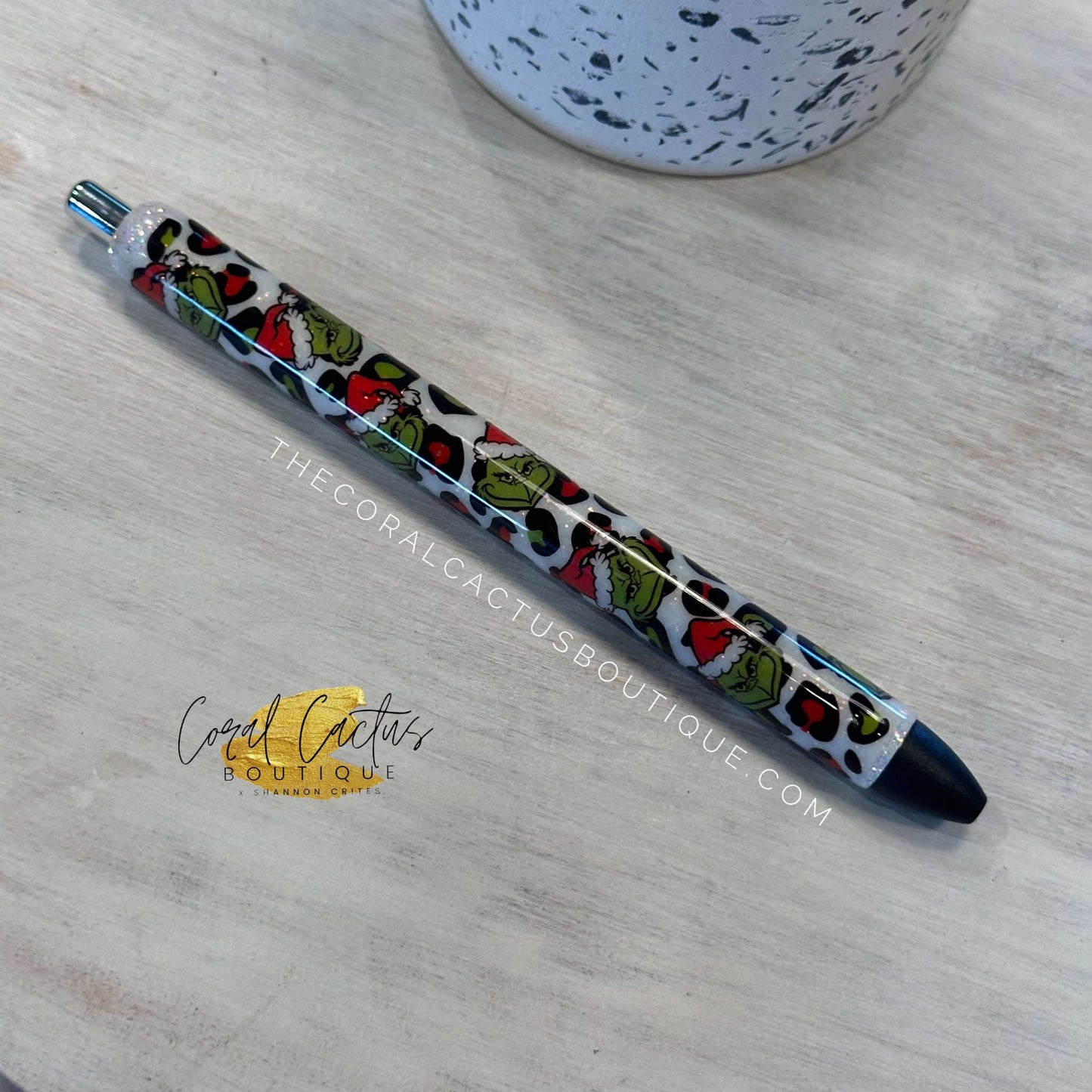 Custom Pen - Mr Mean Leopard