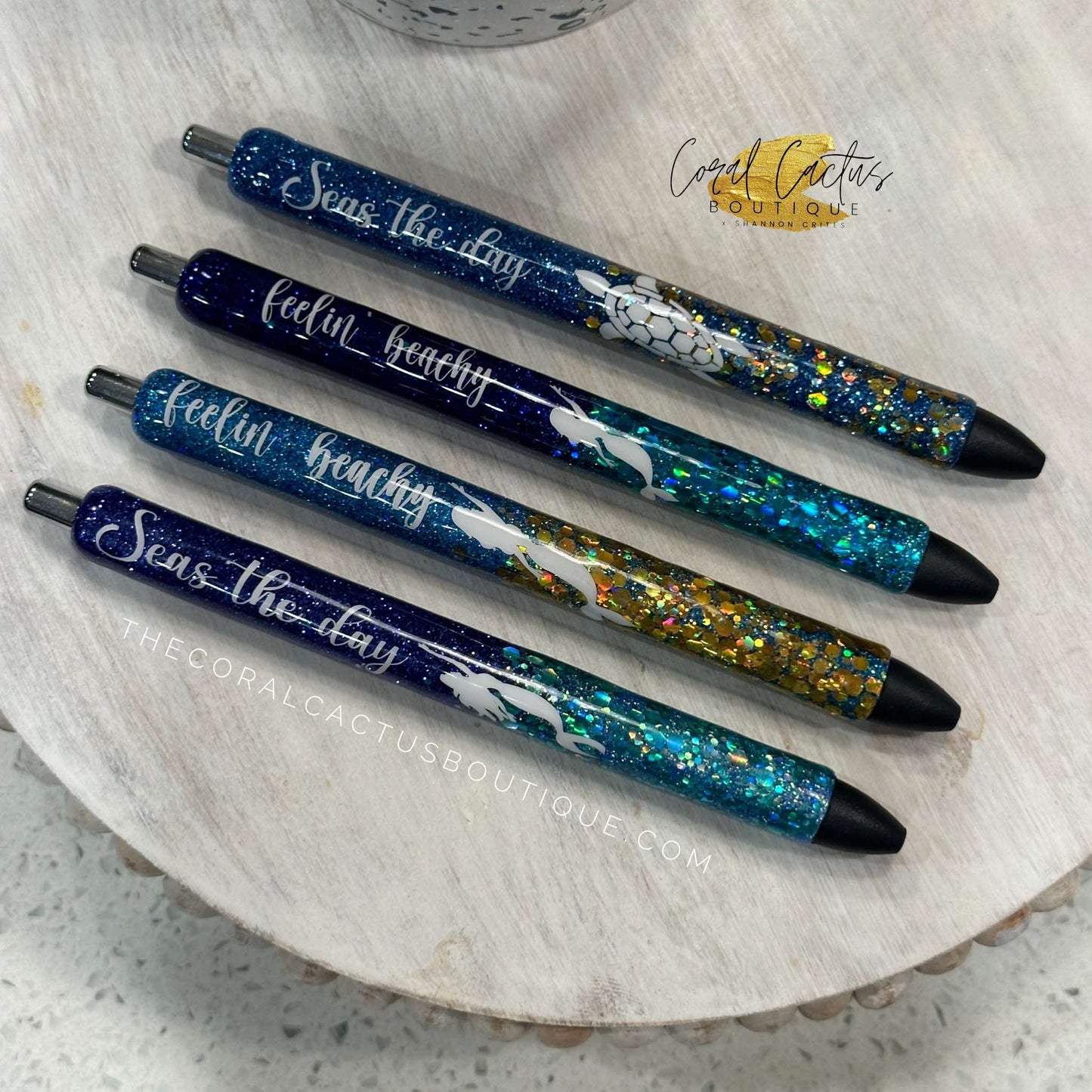 Custom Pen - Mermaid Glitter