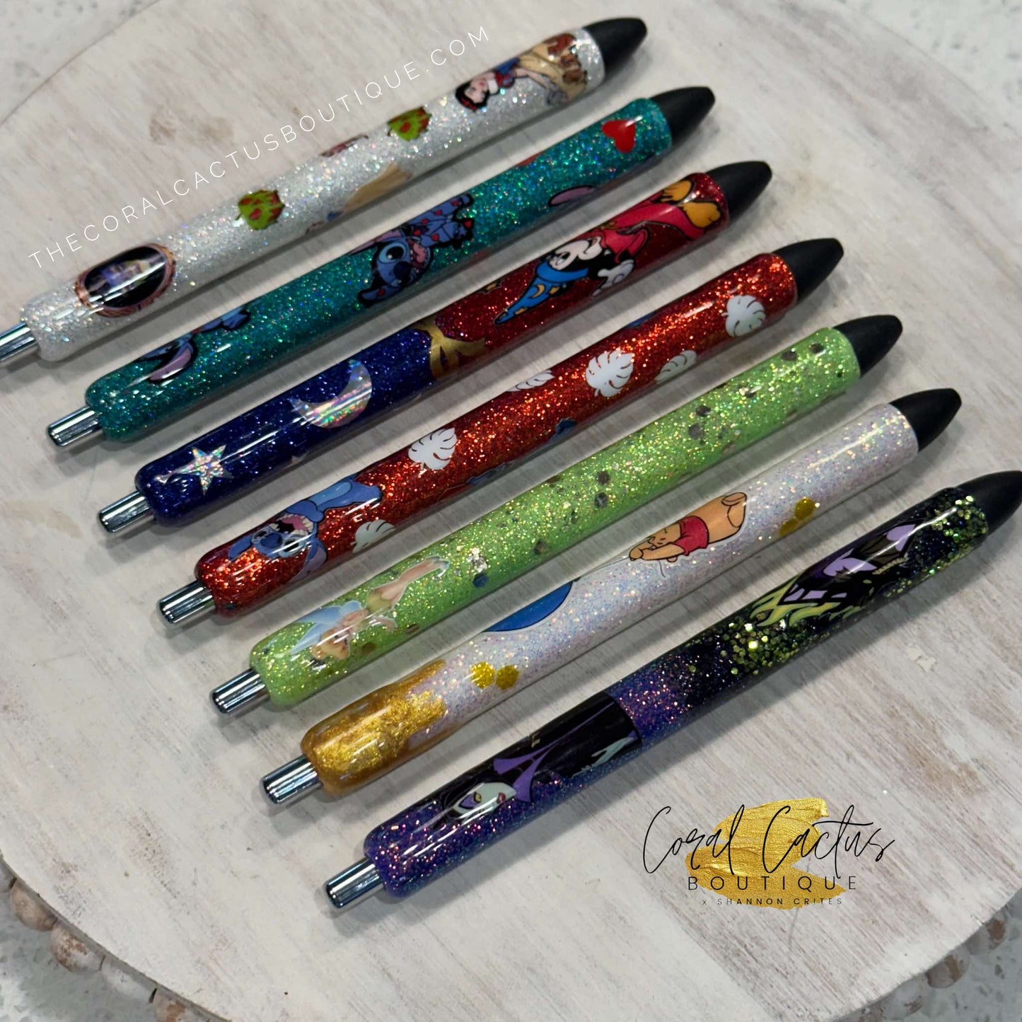 Custom Pen - Tropical Surf Alien