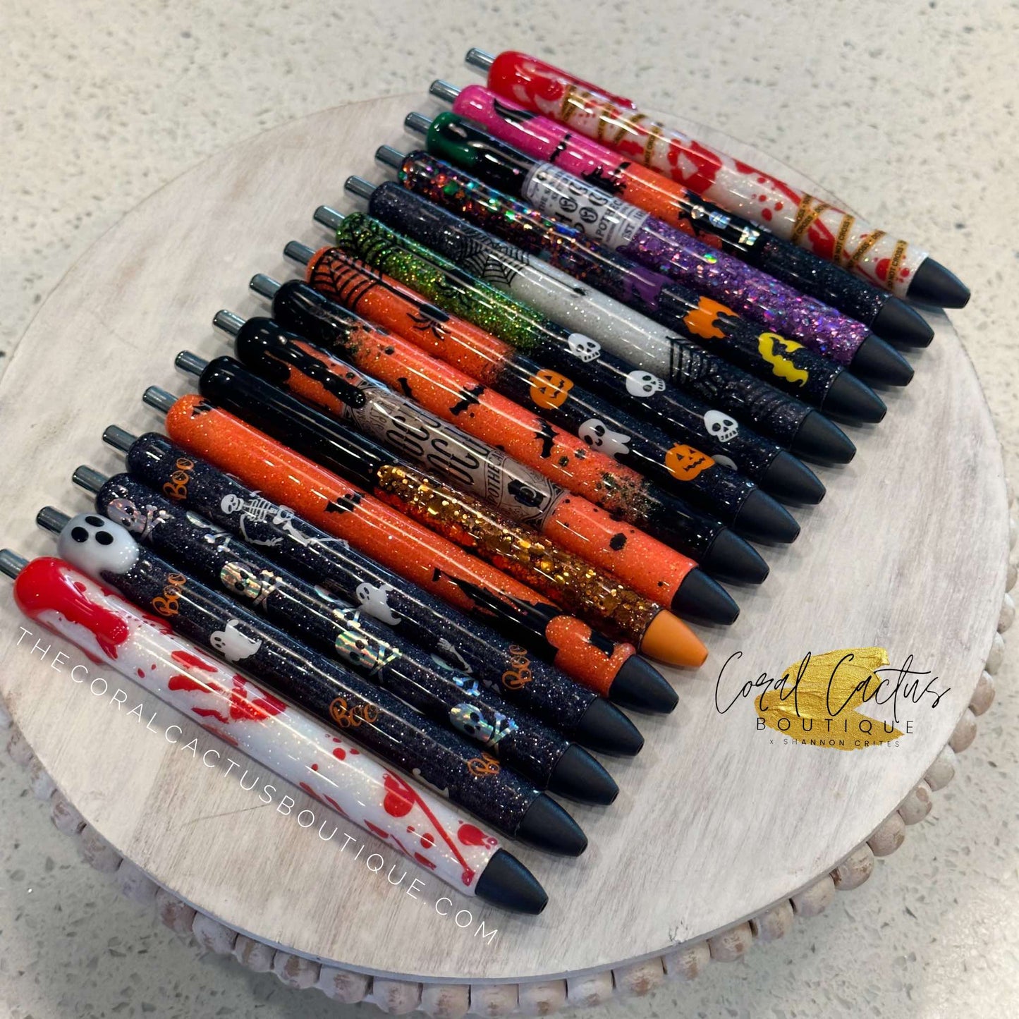 Custom Pen - Grunge Bats