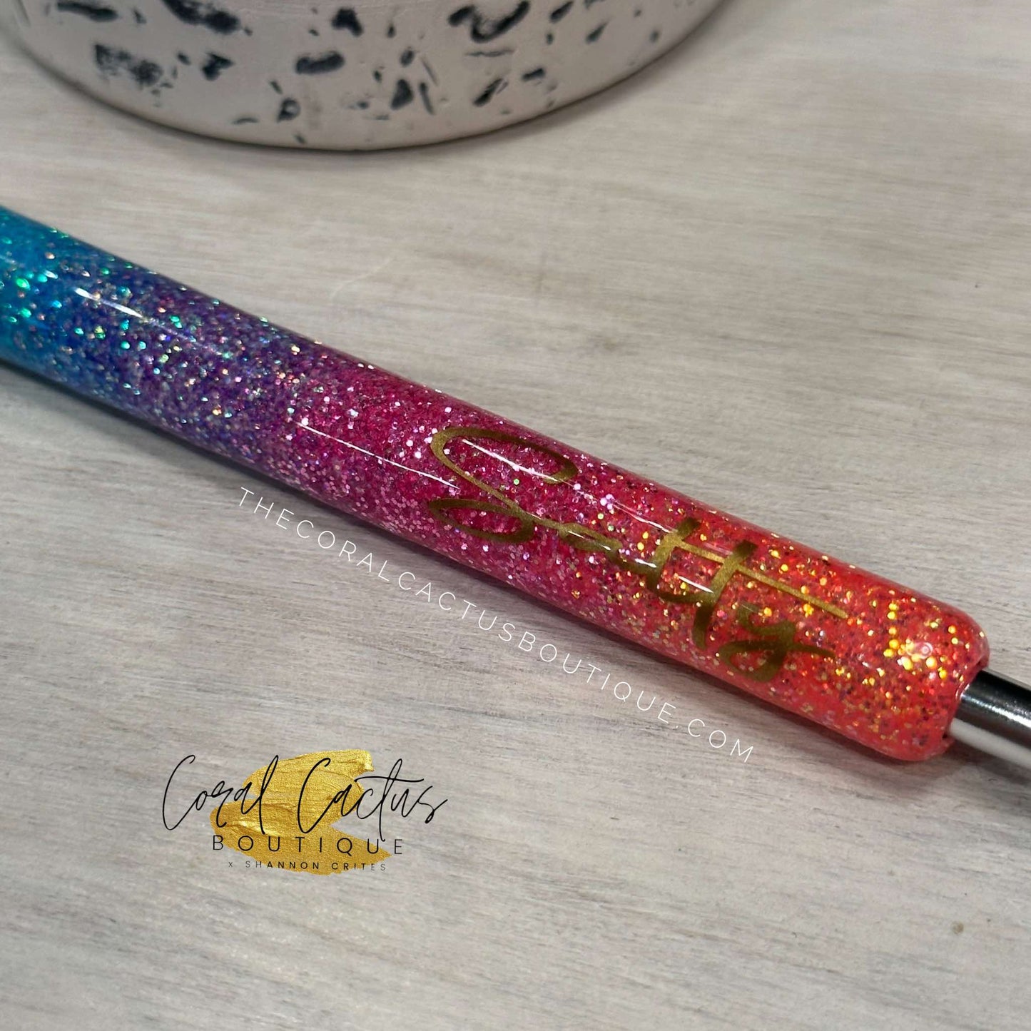 Custom Pen - Salty Sunrise