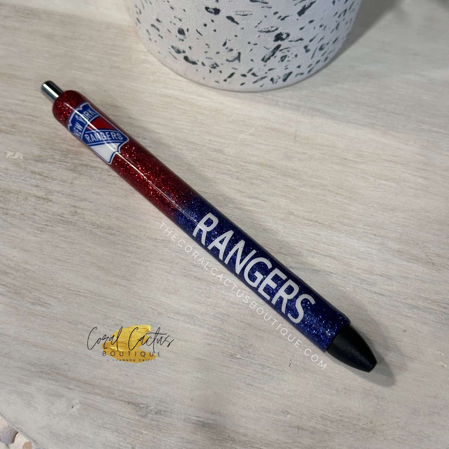 Custom Pen - Hockey Rangers