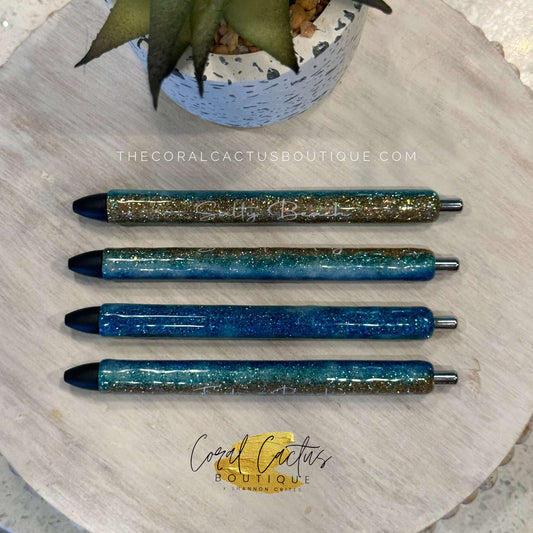 Custom Pen - Beach Shore