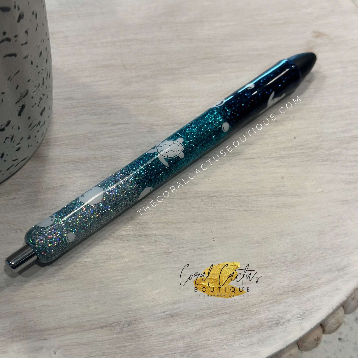 Custom Pen - Sea Turtle