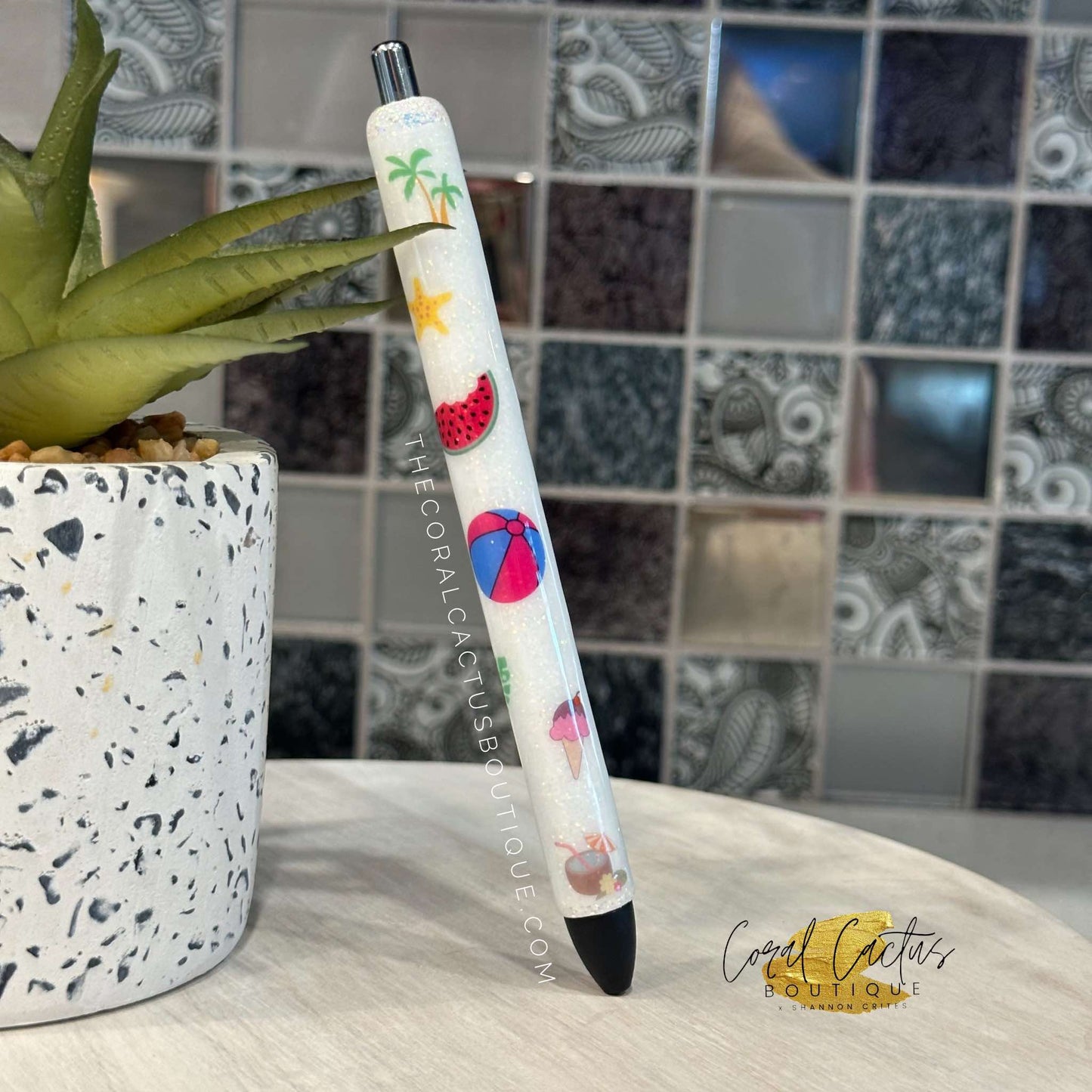 Custom Pen - Summer Vibes