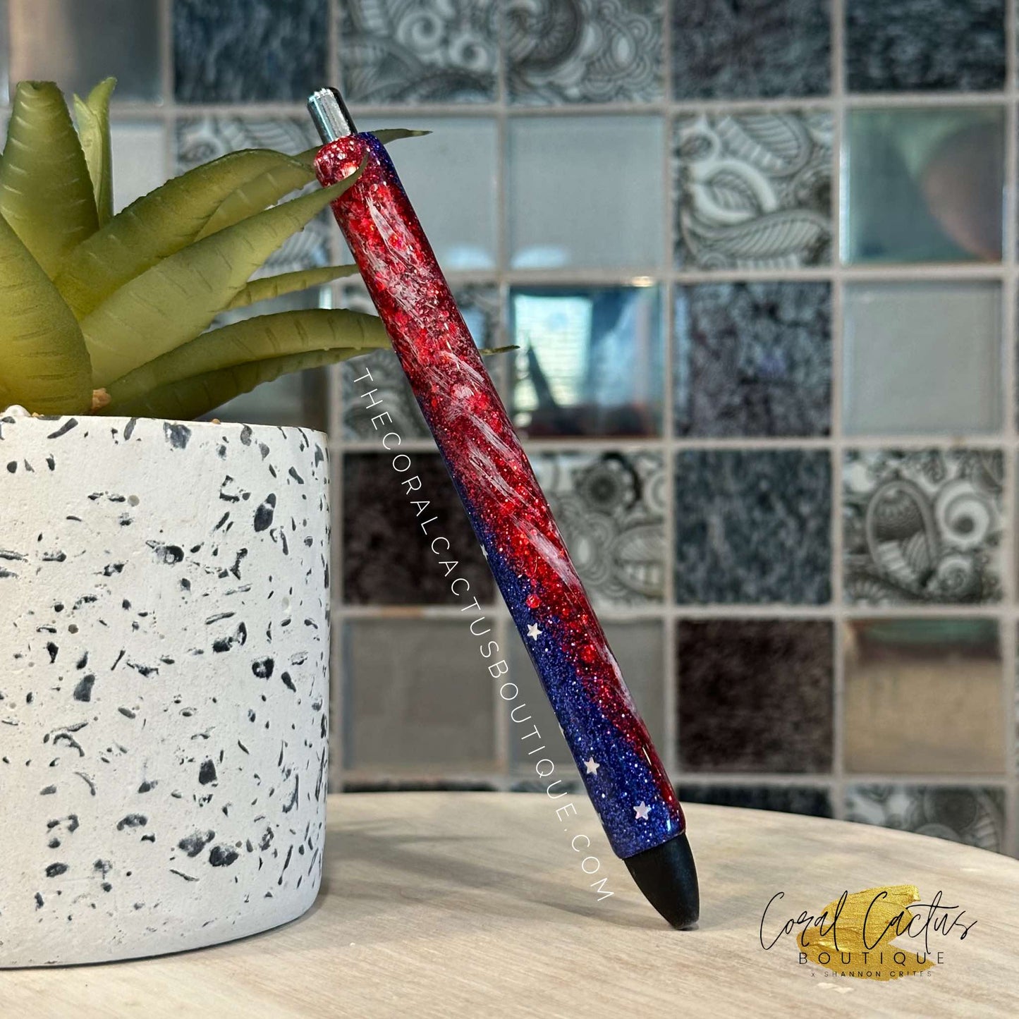 Custom Pen - American Flag