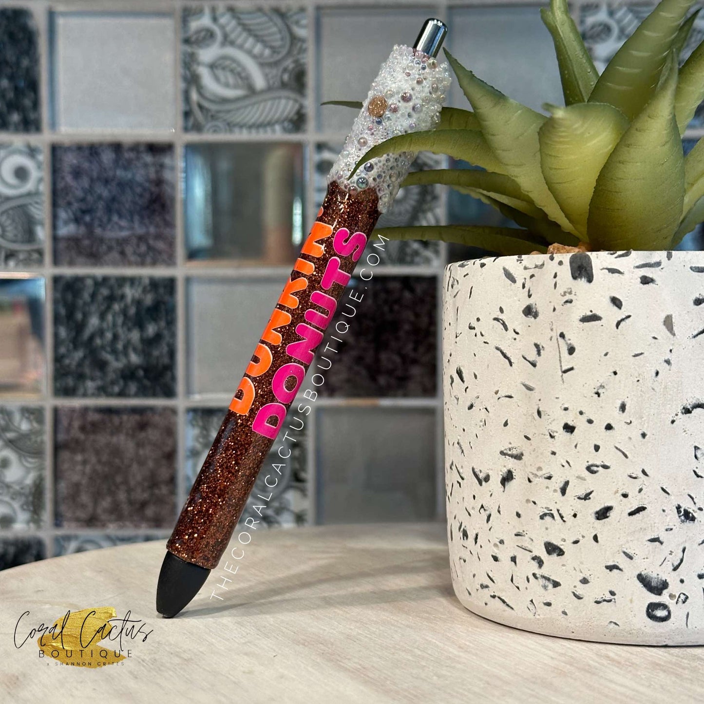 Custom Pen - Dunk Coffee Drip