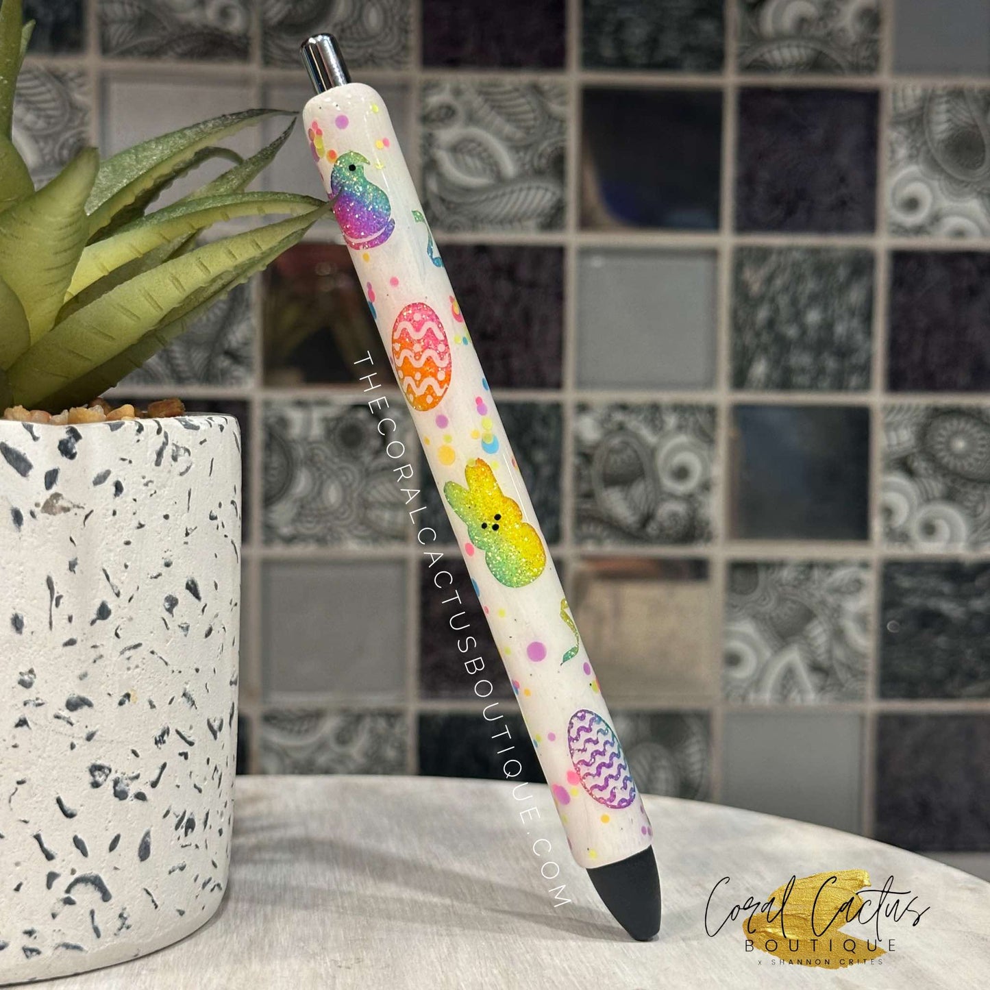 Custom Pen - Colorful Easter