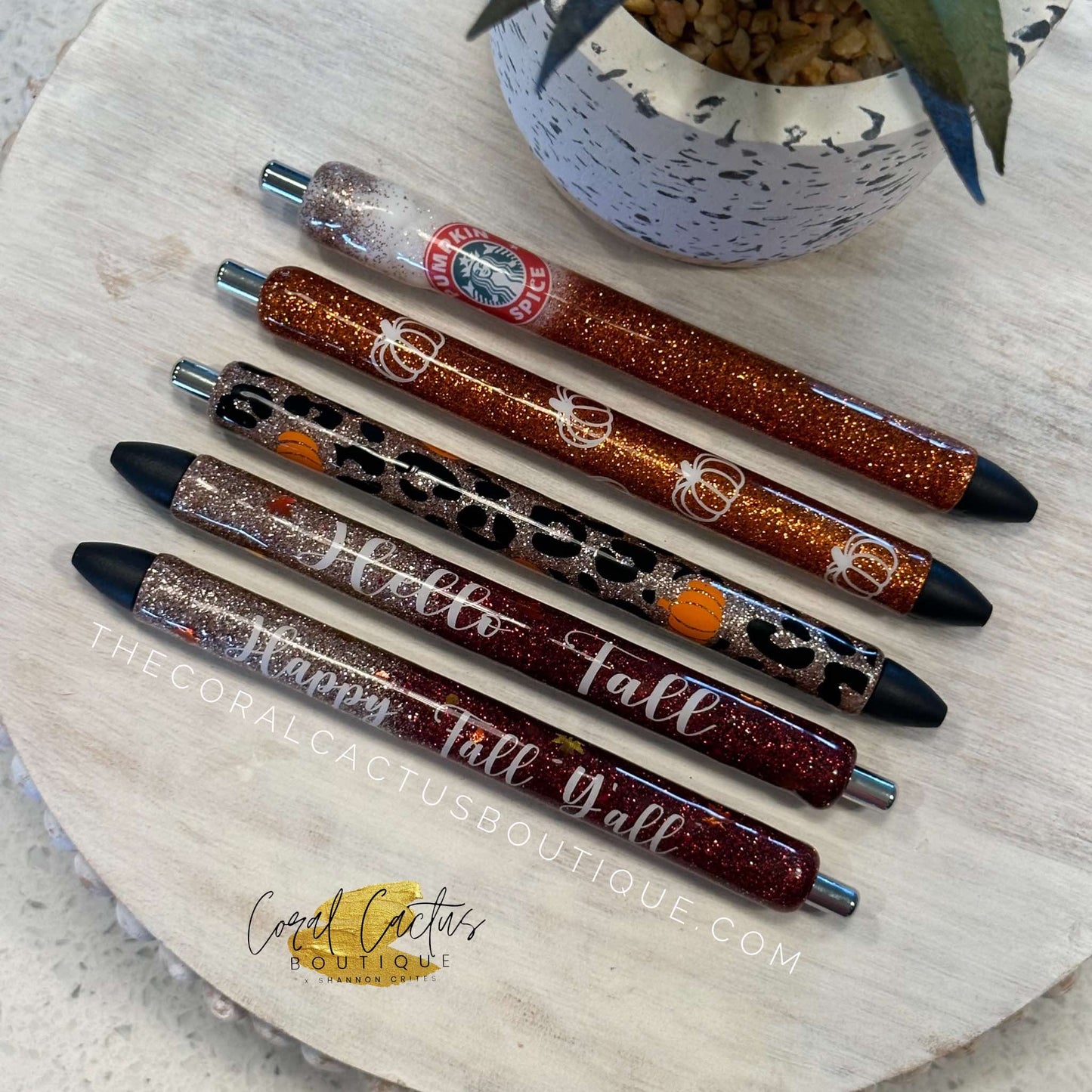 Custom Pen - Fall Leaves