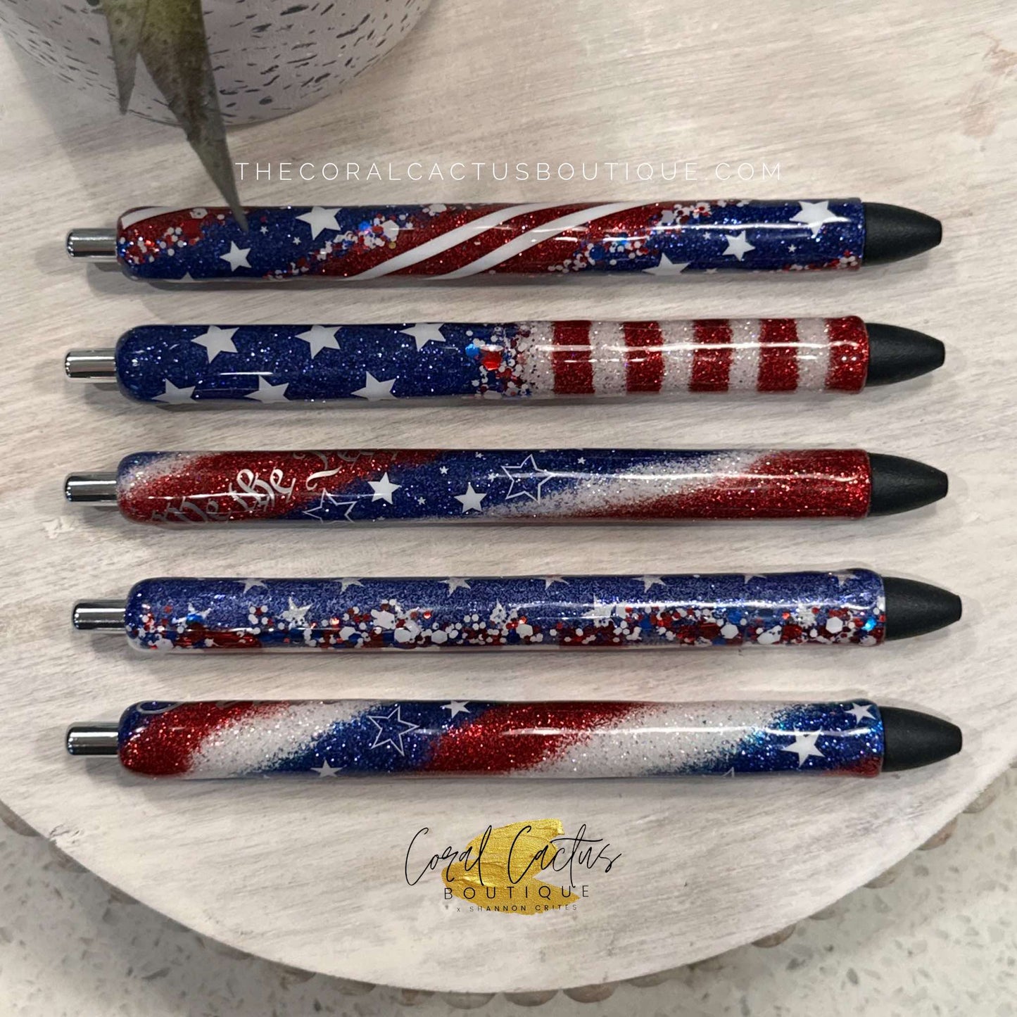 Custom Pen - Stars & Stripes