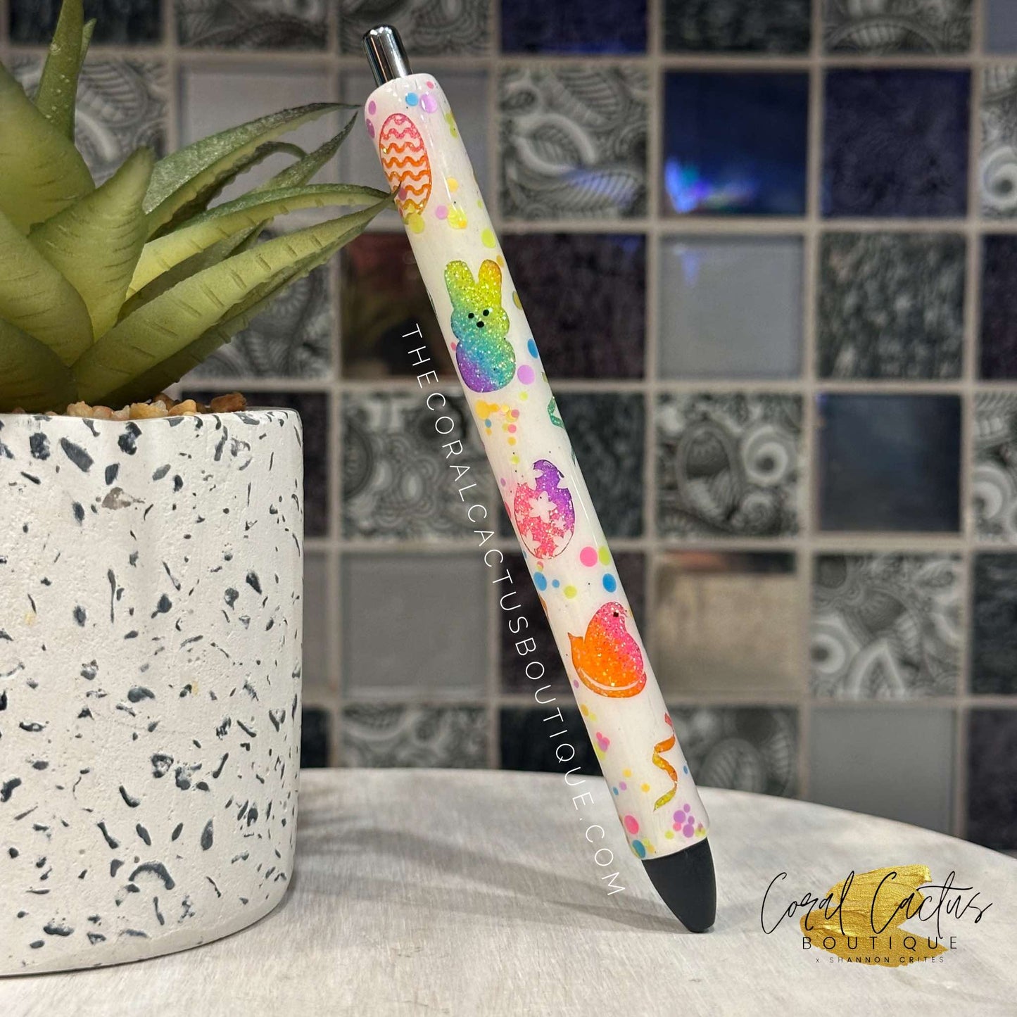 Custom Pen - Colorful Easter