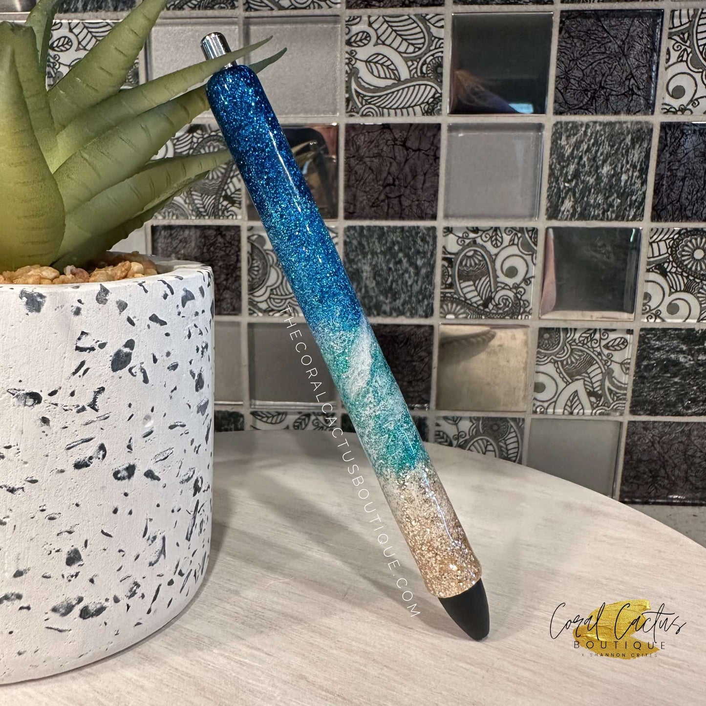 Custom Pen - Beach