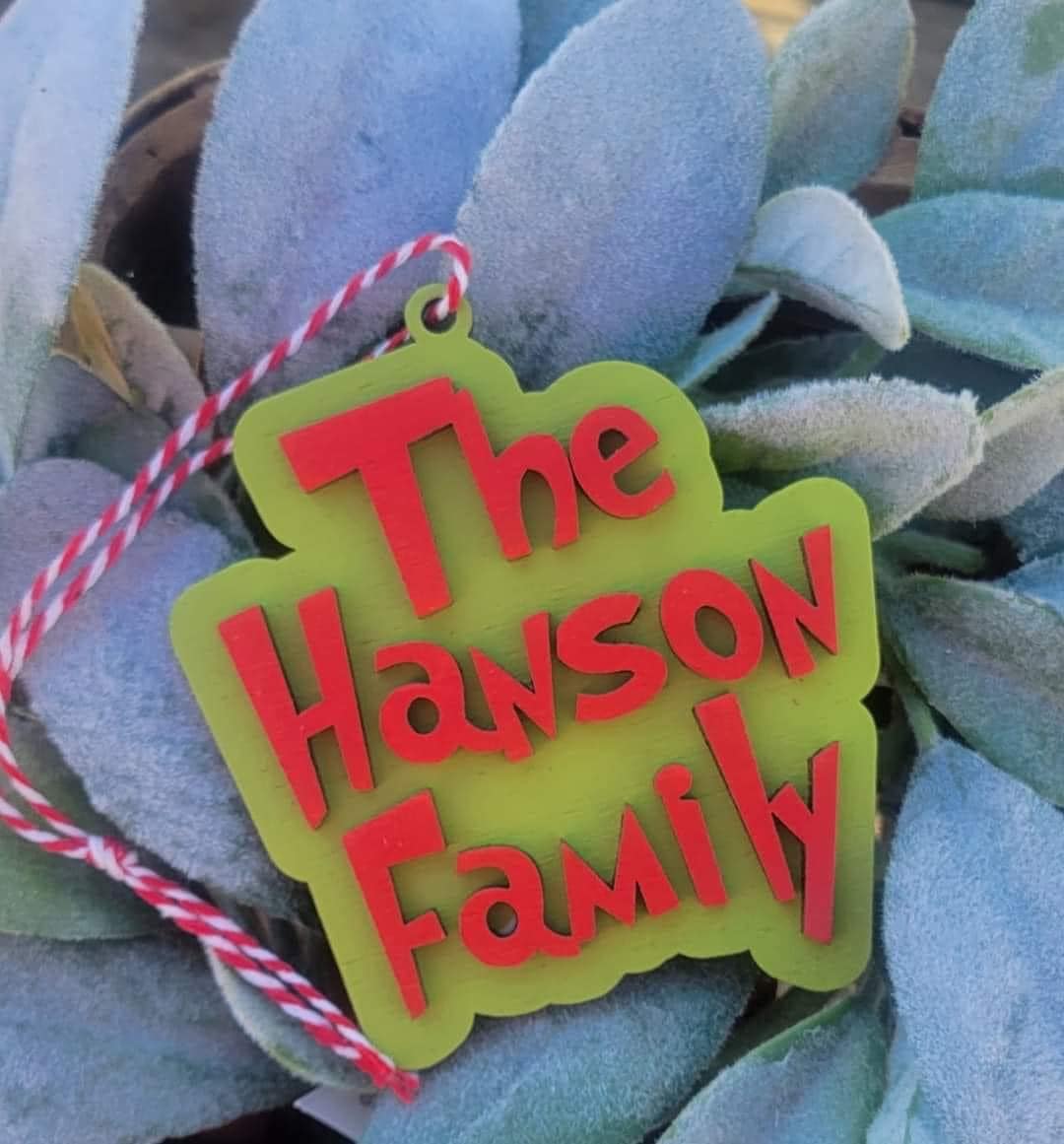 Custom Mr Green Ornament