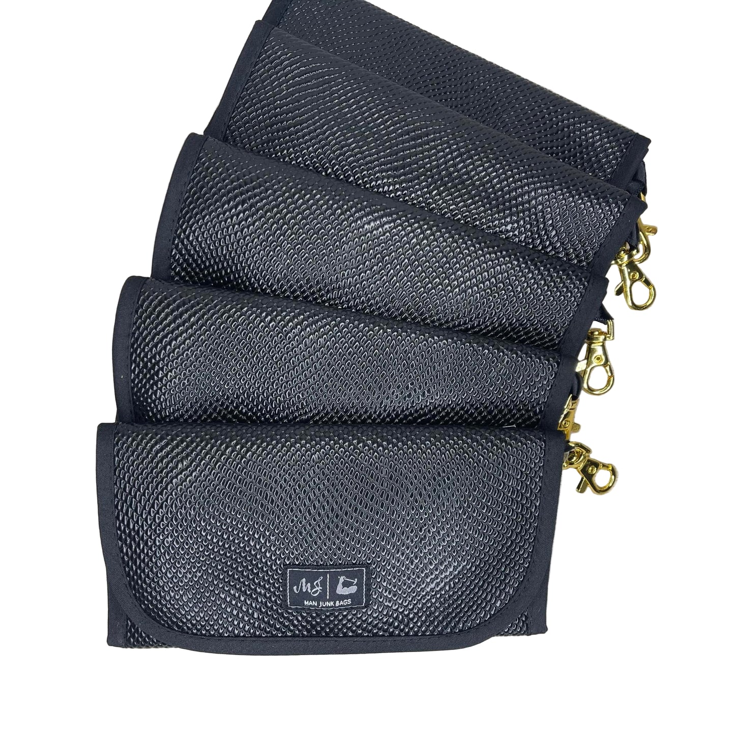 Black Cobra Man Junk Sunglass Case Makeup Junkie Bag