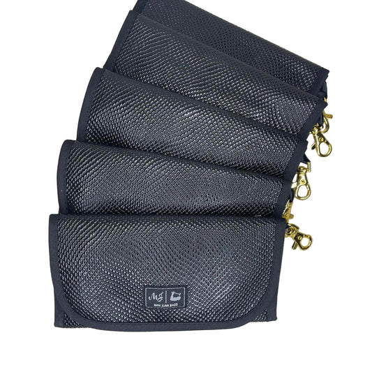 Black Cobra Man Junk Sunglass Case Makeup Junkie Bag