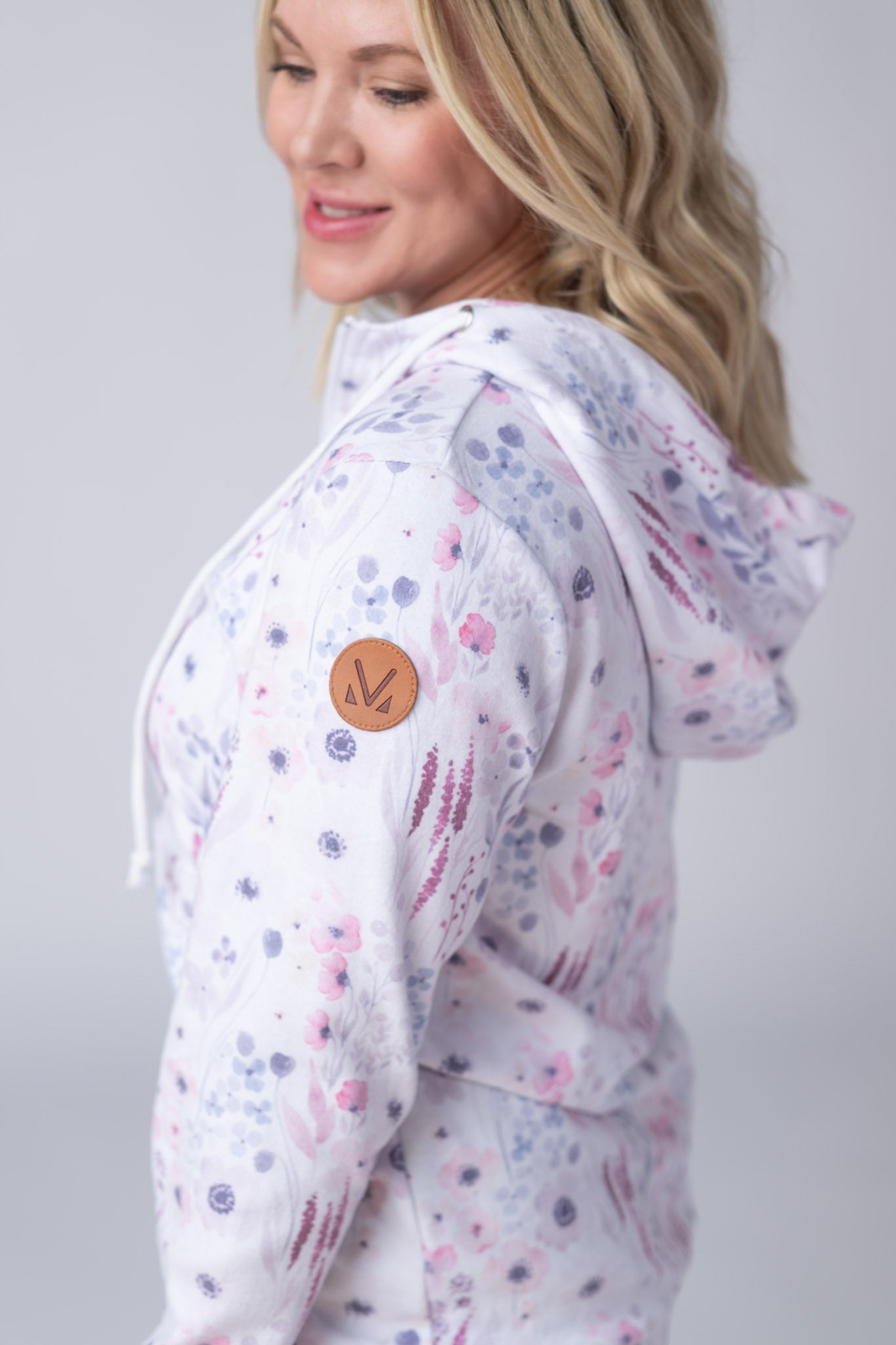 IN STOCK HalfZip Hoodie - Wildflower Gardens