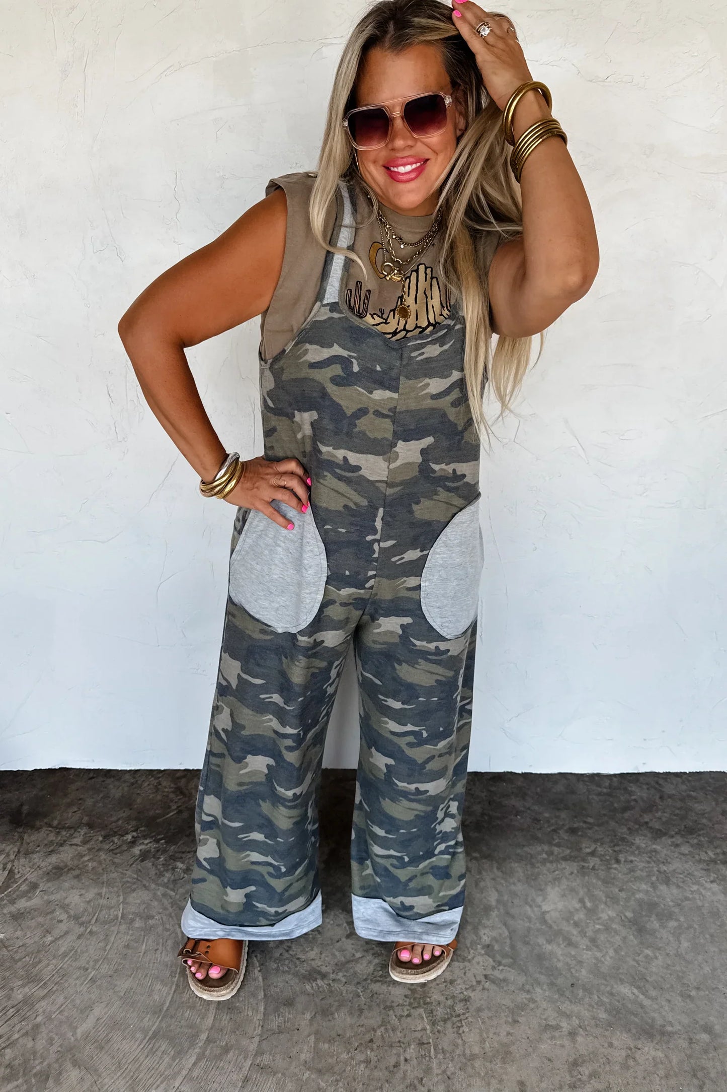 PREORDER: Ricki Camo Romper